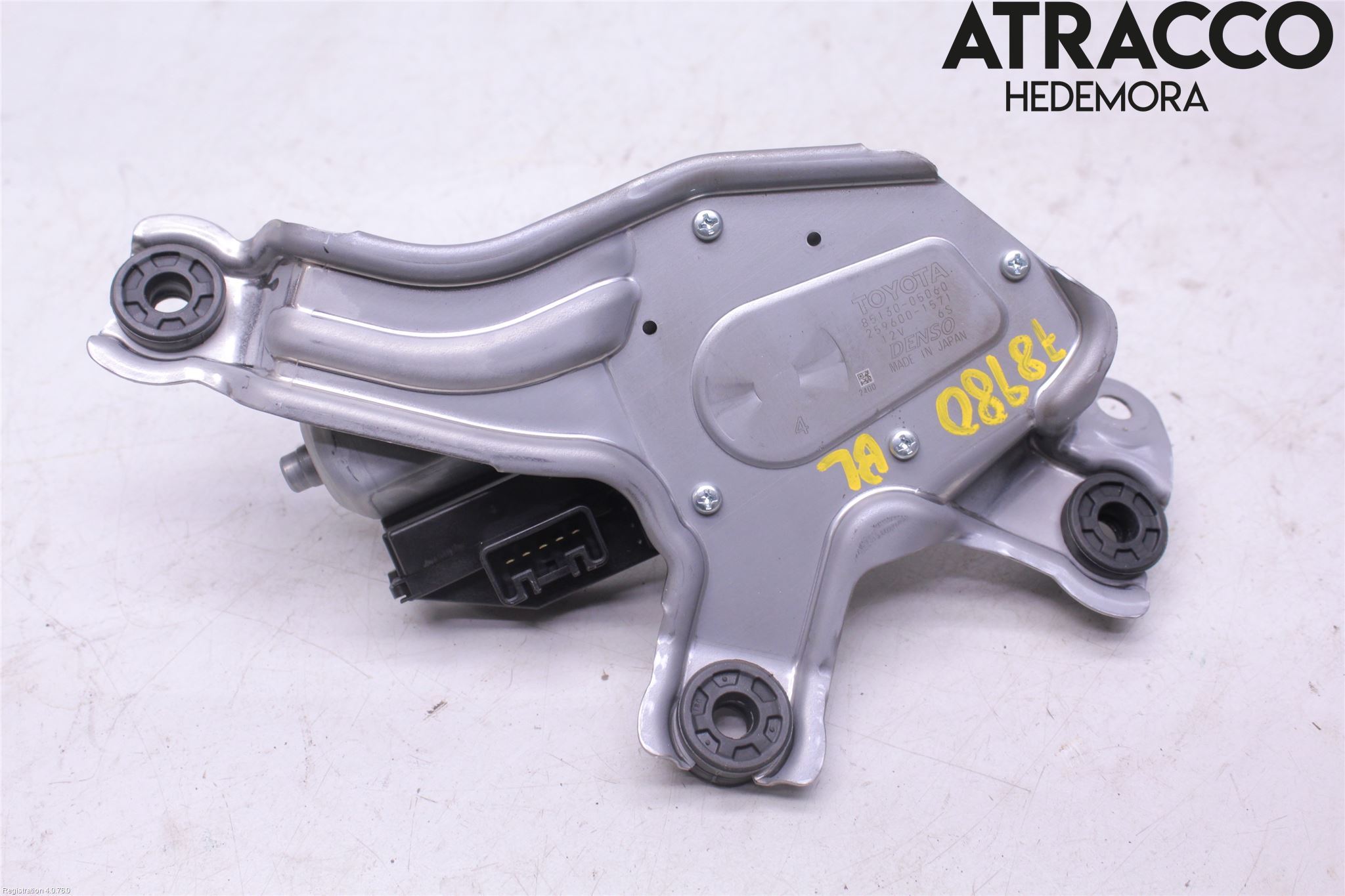 Toyota AVENSIS 16-18 Torkarmotor Baklucka