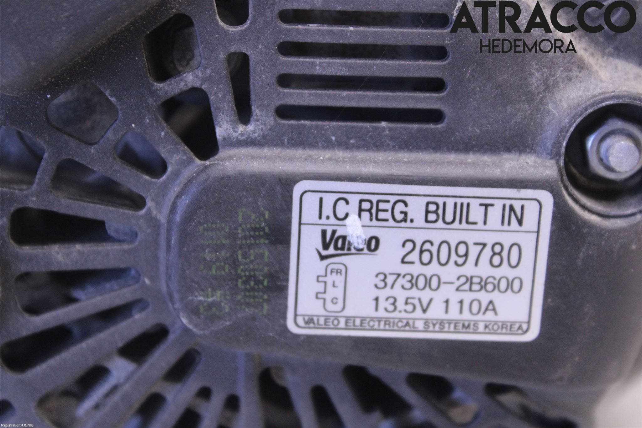 Kia SPORTAGE (SL) 11-15 Generator