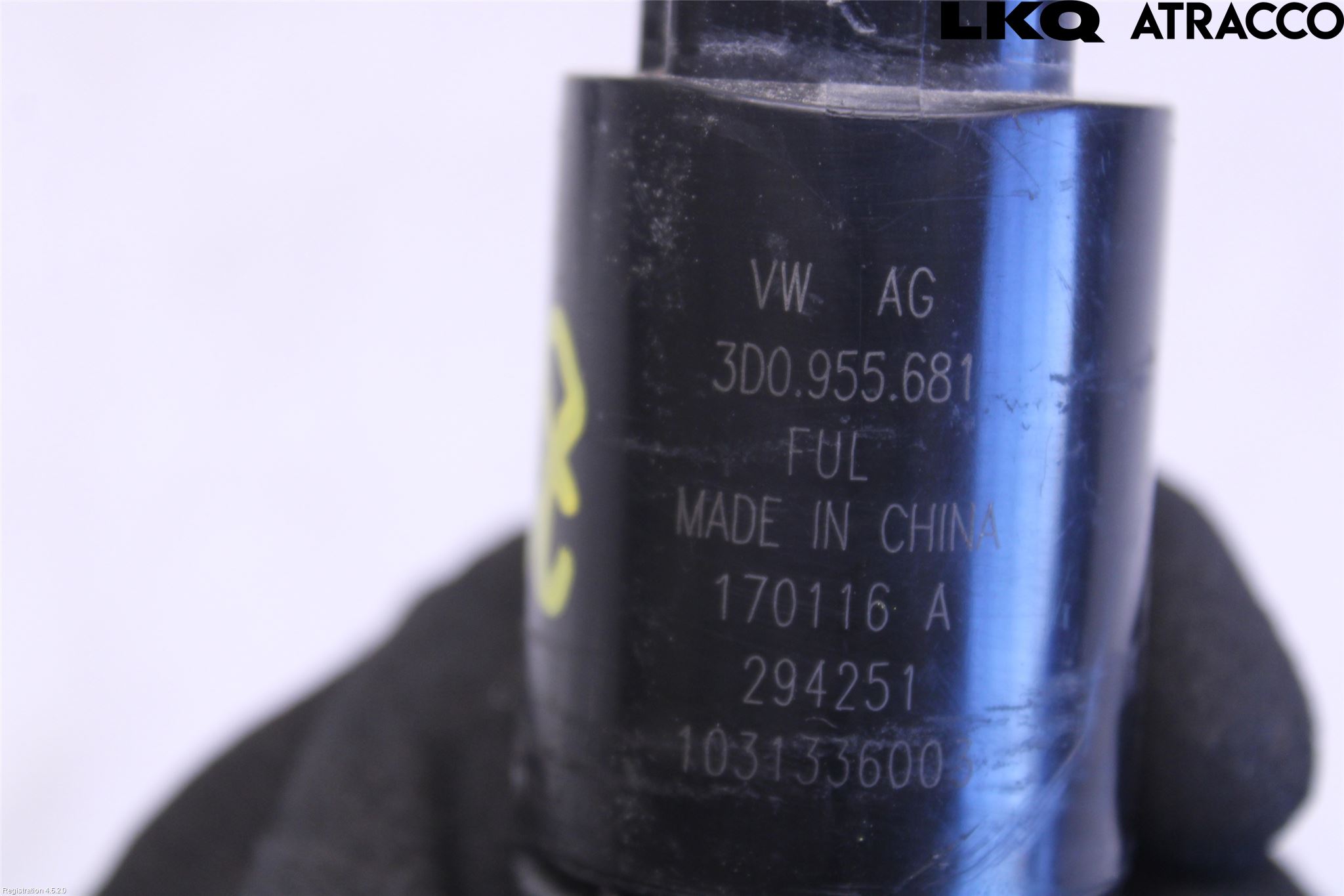 Volkswagen VW PASSAT 15-19 Spolarpump Högtryck