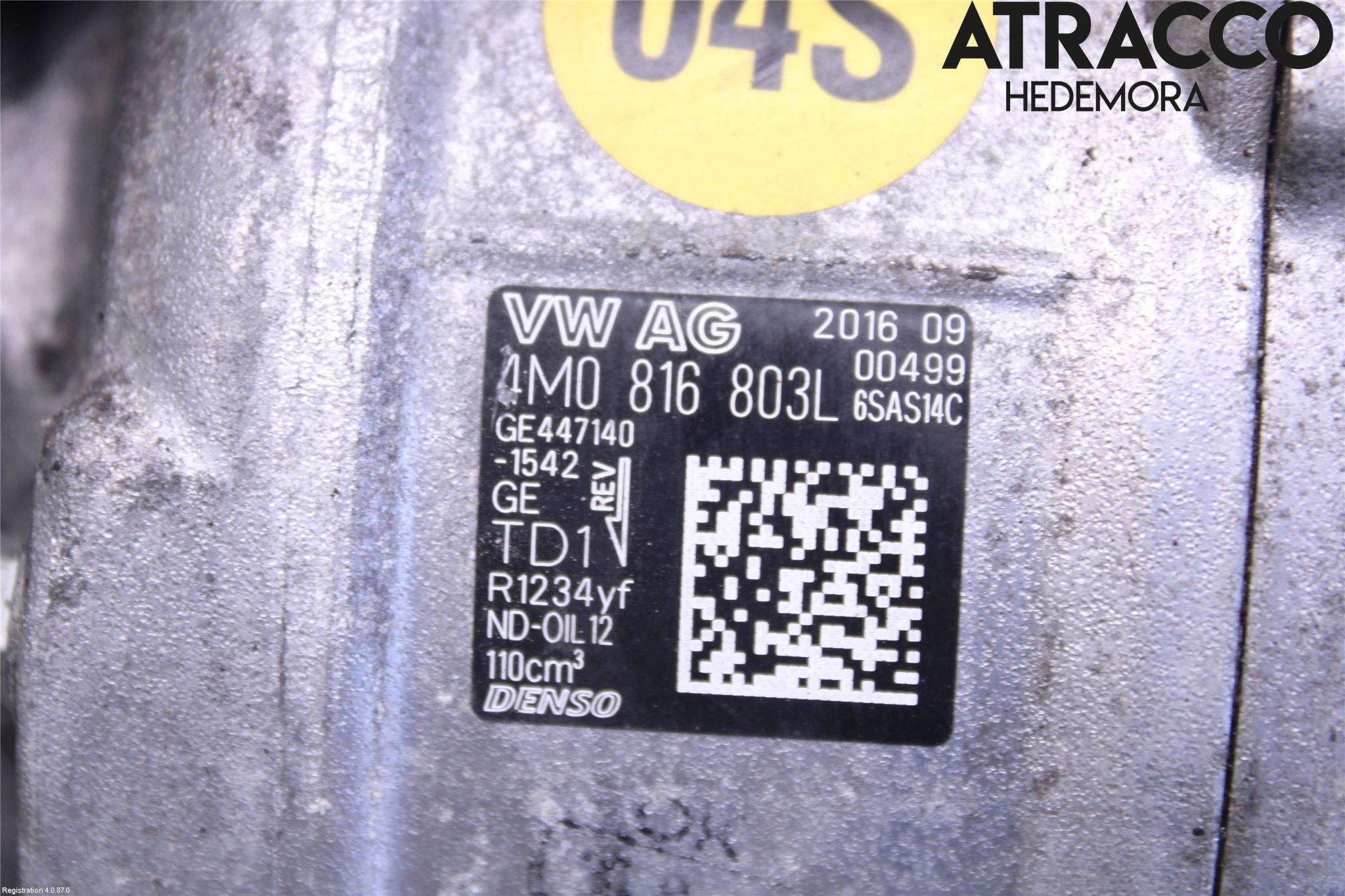 Audi A6 ALLROAD 12-18 Ac Kompressor