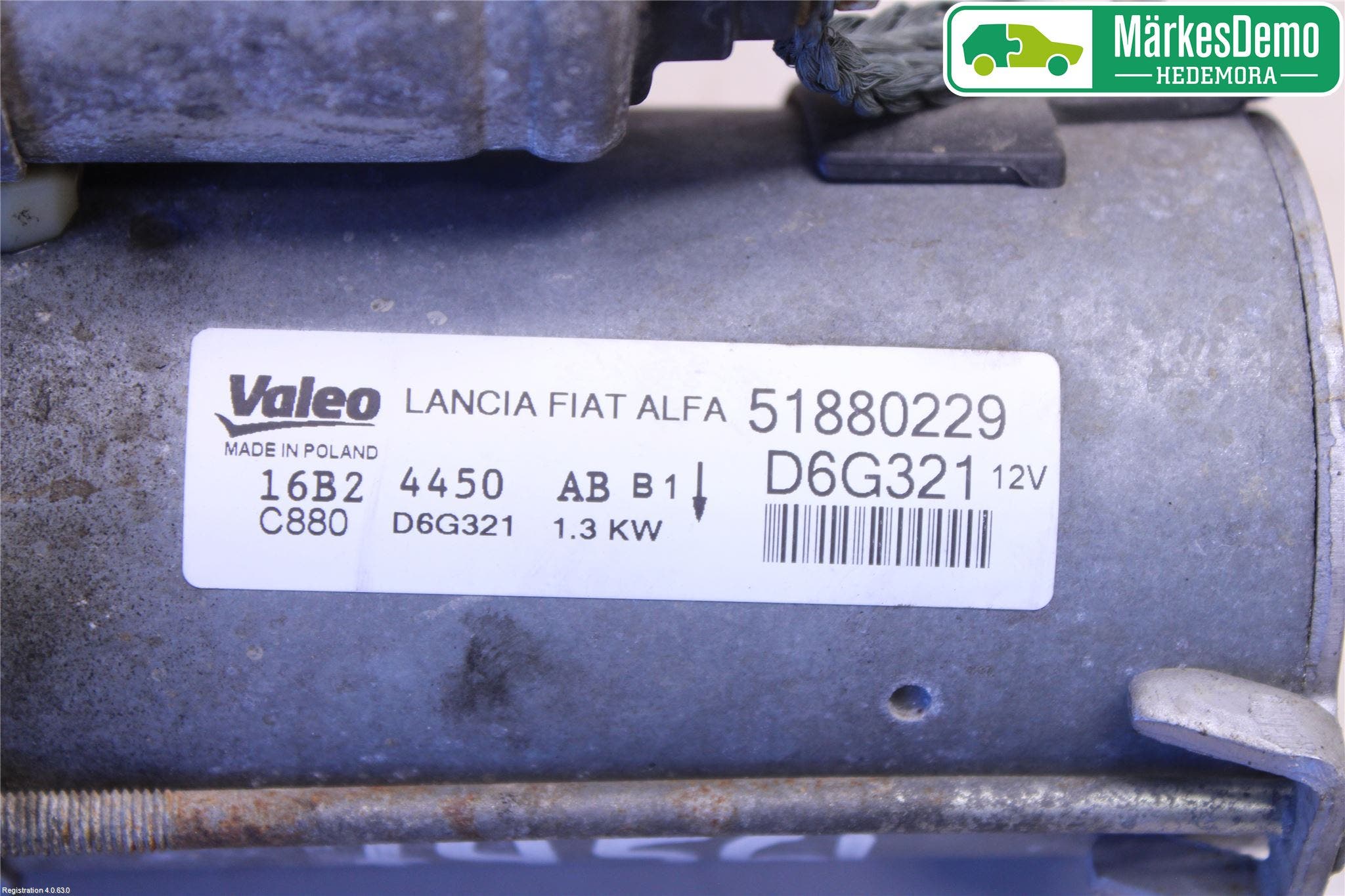 Fiat DOBLO CARGO Startmotor Diesel