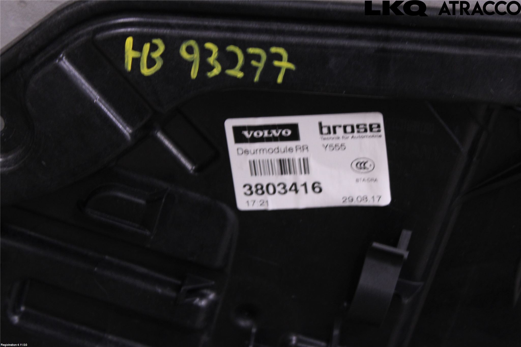 Volvo V40 12-19 Fönsterhiss El Kompl