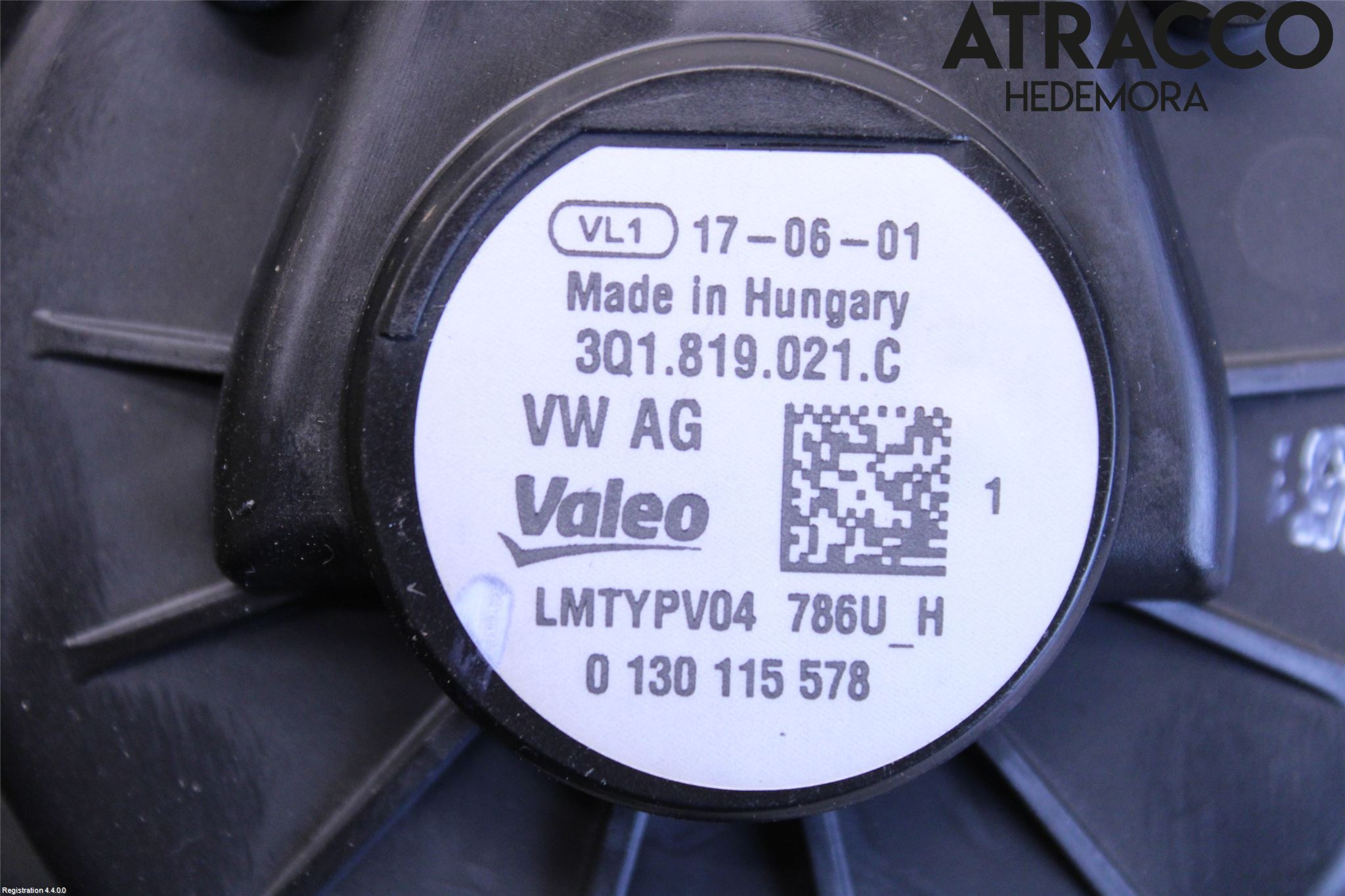Volkswagen VW TIGUAN ALLSPACE 18- Ac Värmefläkt