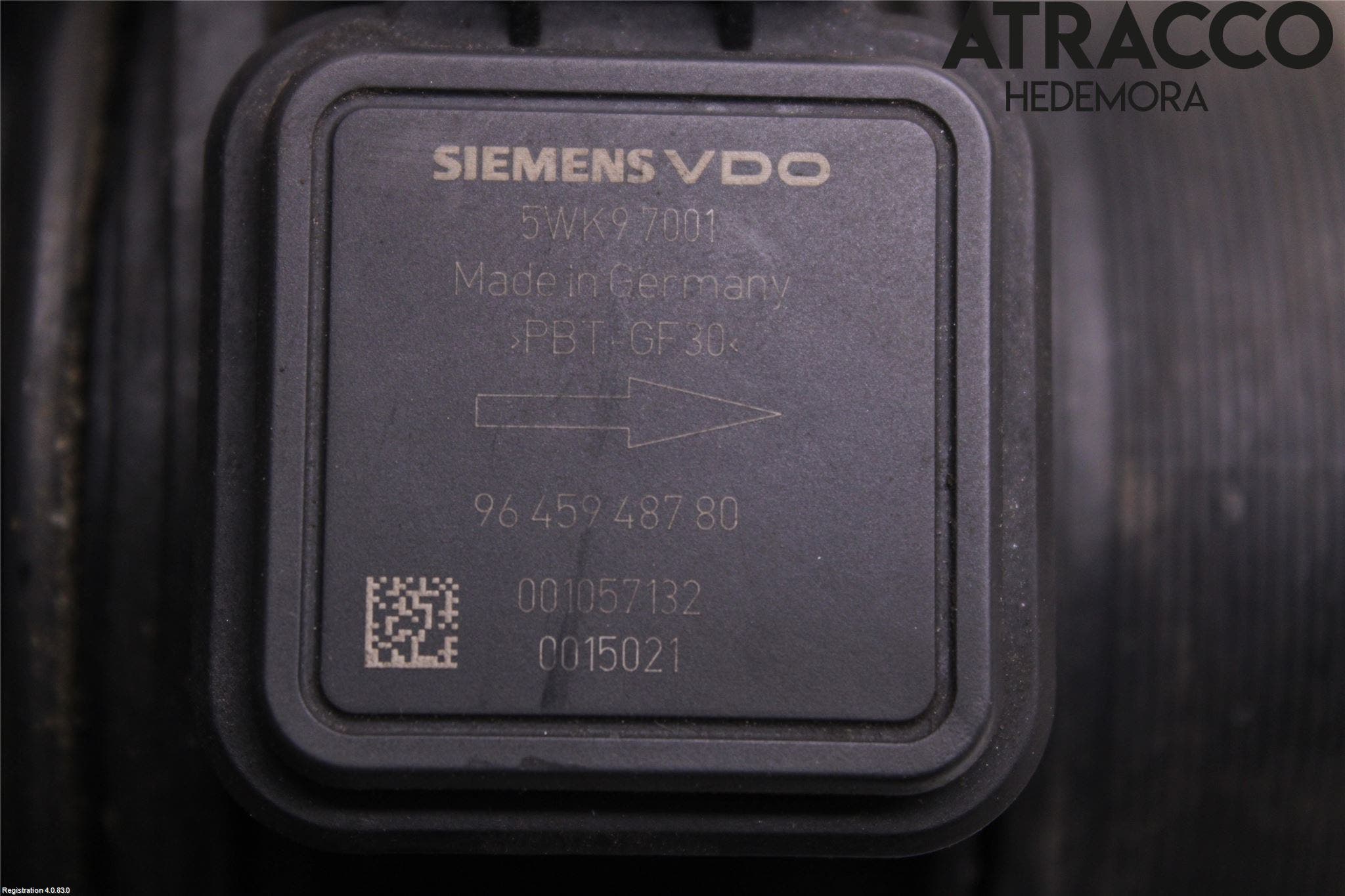 Citroen C4 PICASSO 06-13 Injluftmassamätare