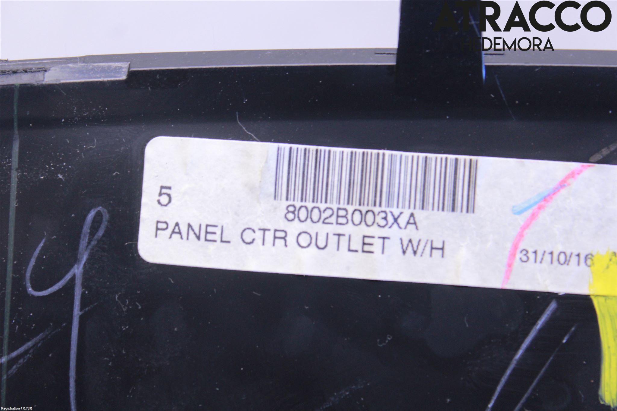 Mitsubishi SPACE STAR 13- Defrosterkanal-Munstycke