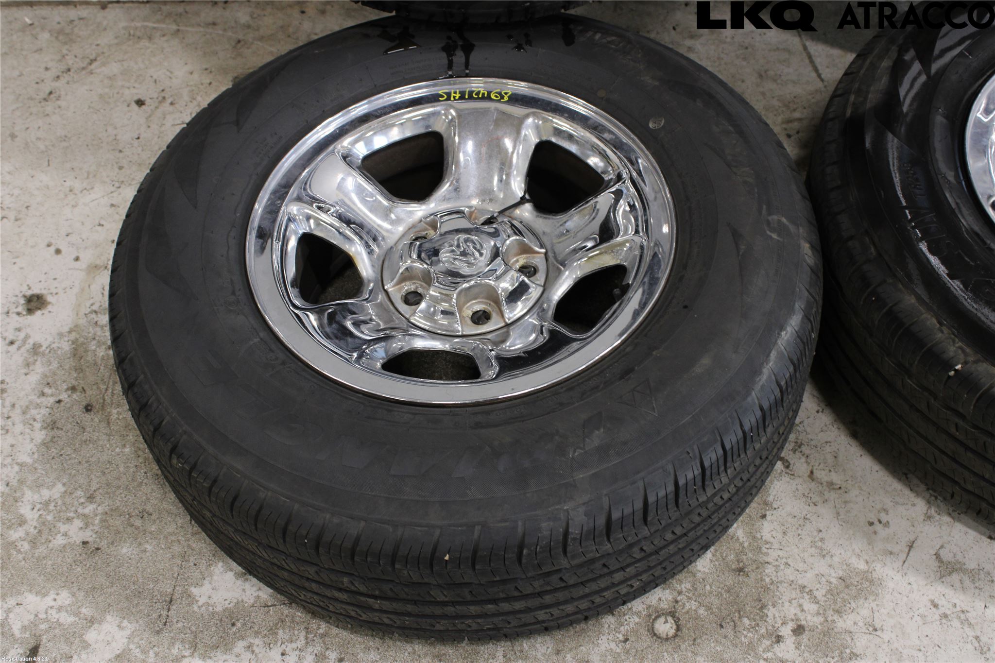 Dodge PICK UP RAM 81- Sommardäck Plåtfälg 4St