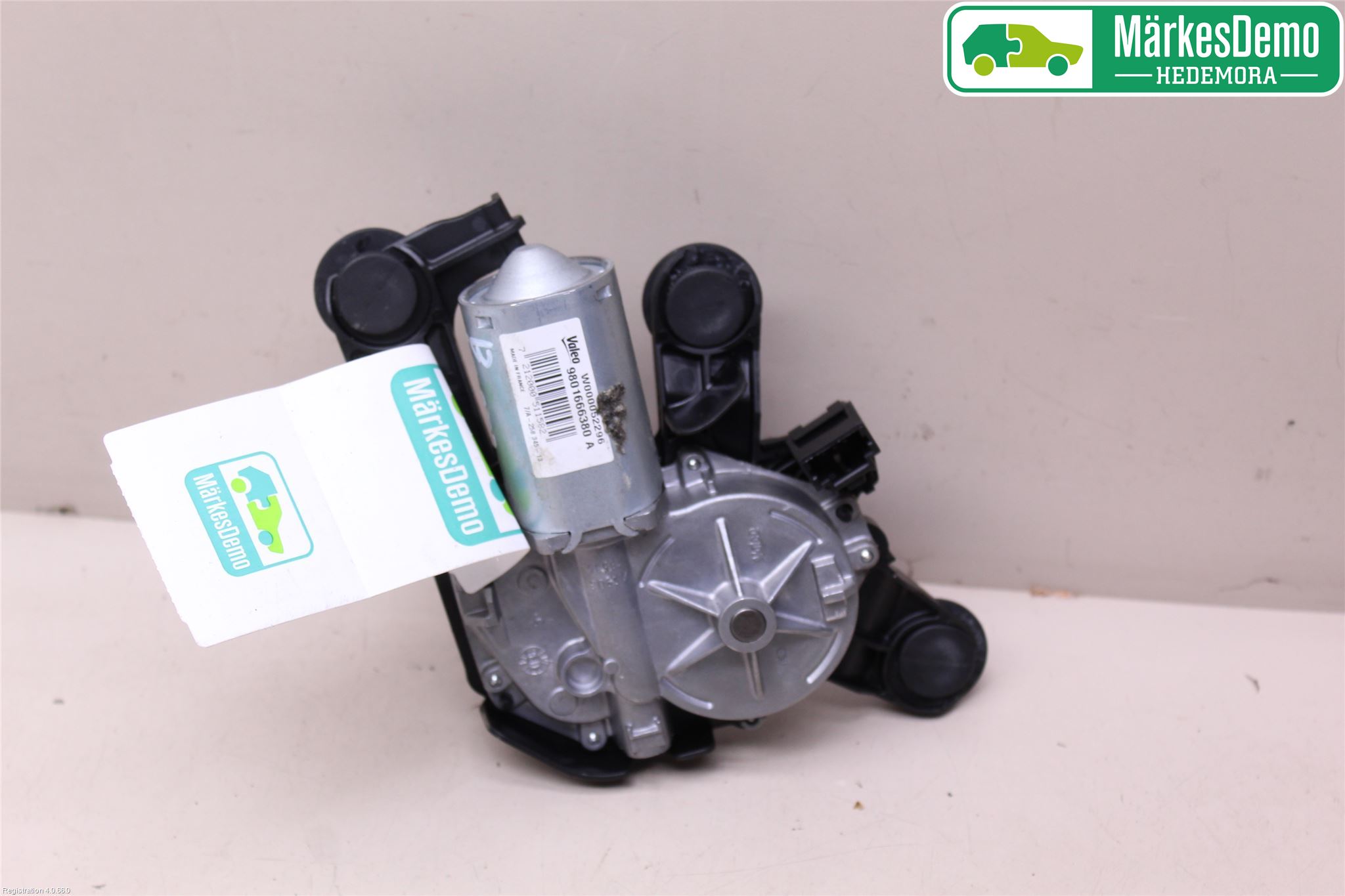 Citroen C4 CACTUS 14-20 Torkarmotor Baklucka