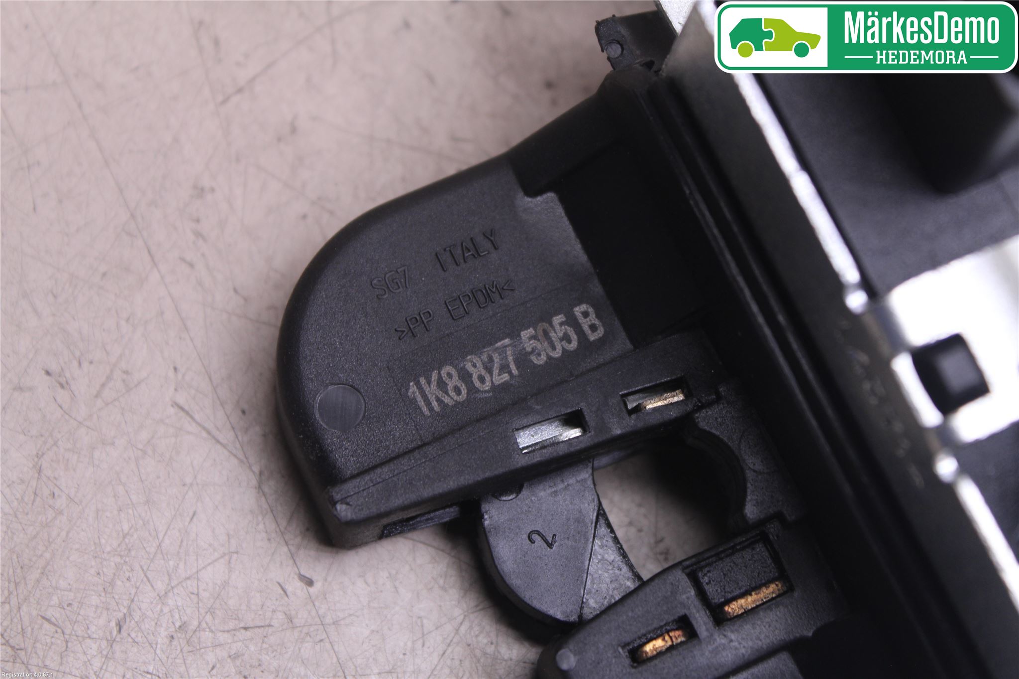 Volkswagen VW SCIROCCO 09-17 Låskista Baklucka