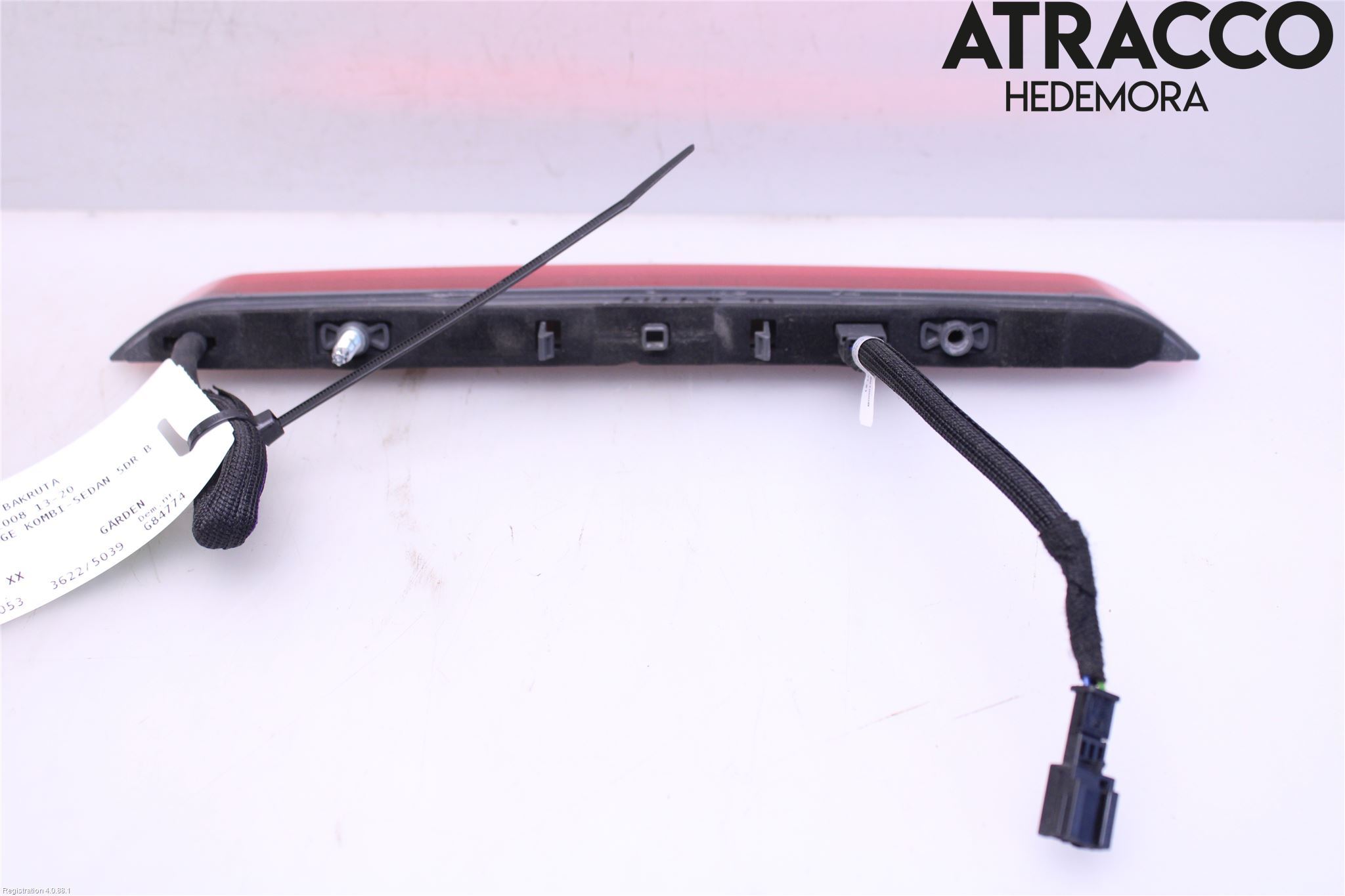 Peugeot 2008/E-2008 20- Bromsljus Bakruta