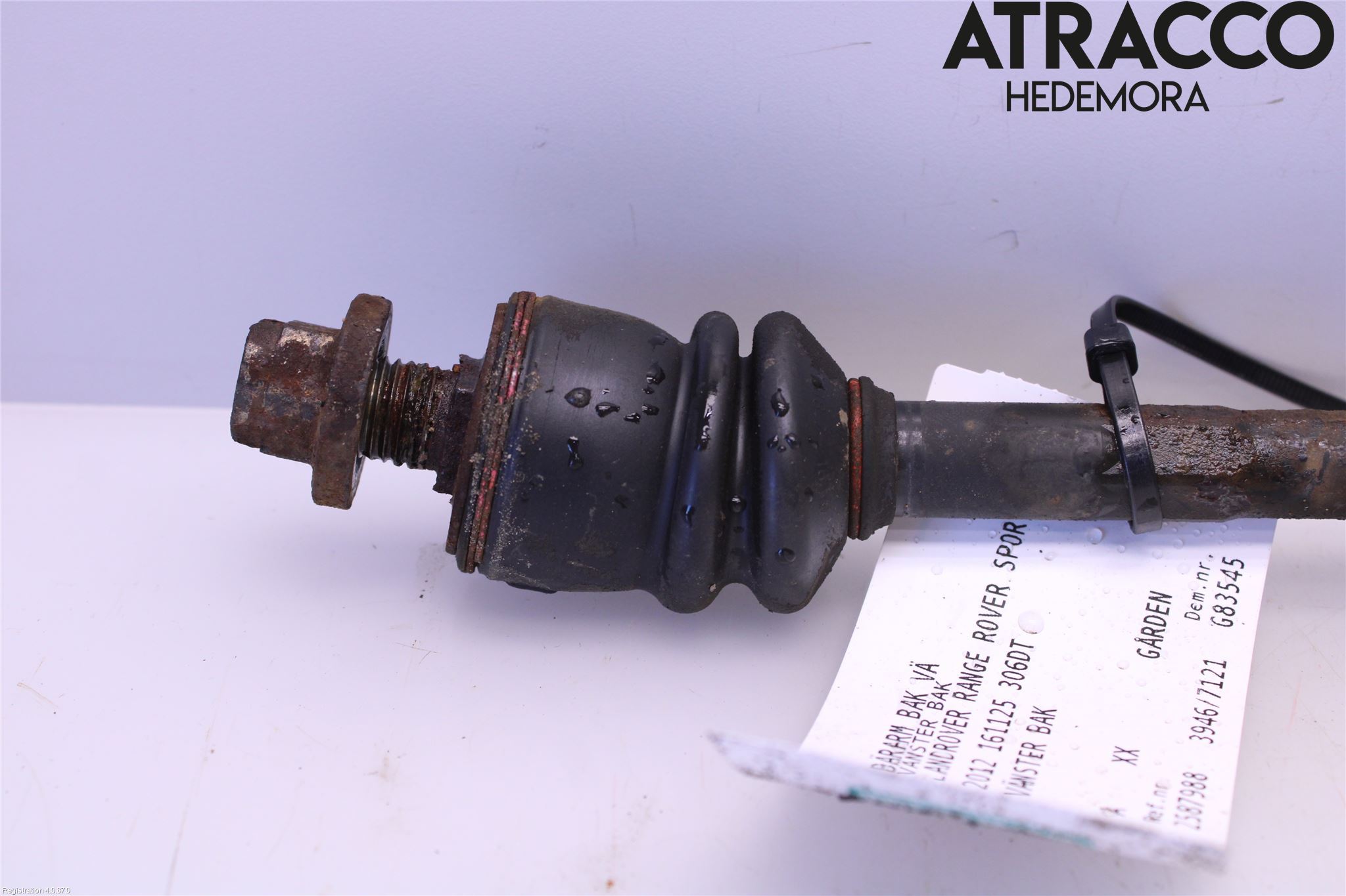 Landrover RANGE ROVER SPORT (L320) 10-13 Bärarm Bak Vänster