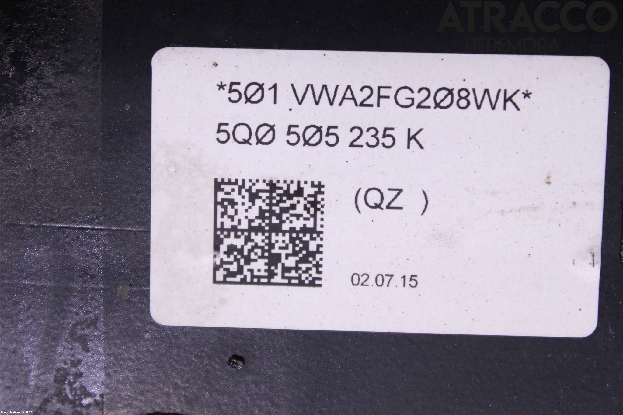 Audi A3/S3 8V 13-20 Bakaxelbalk