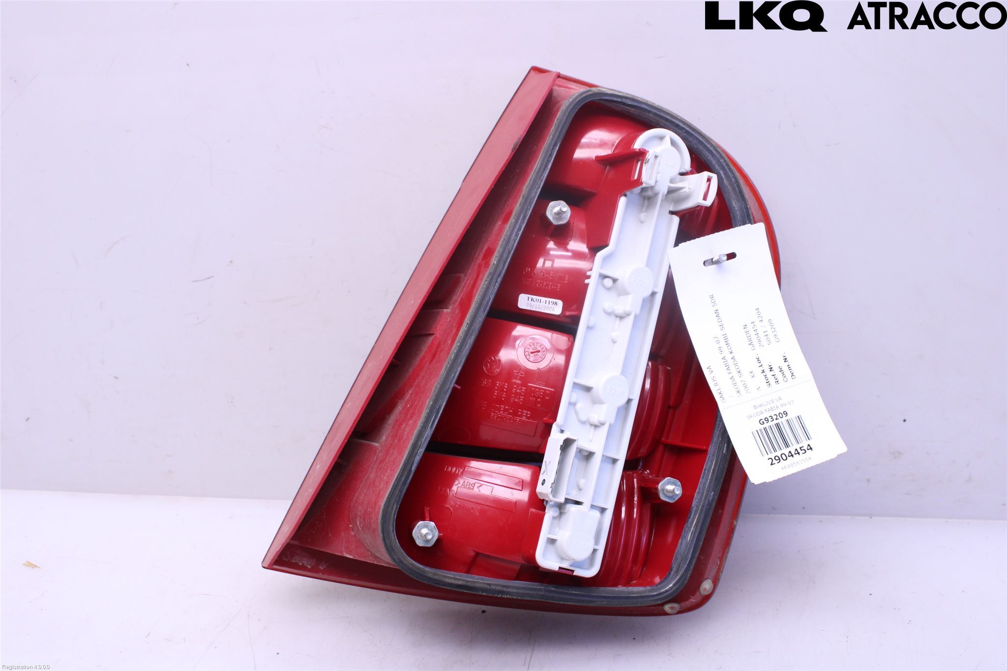 Skoda FABIA 99-07 Bakljus Vänster