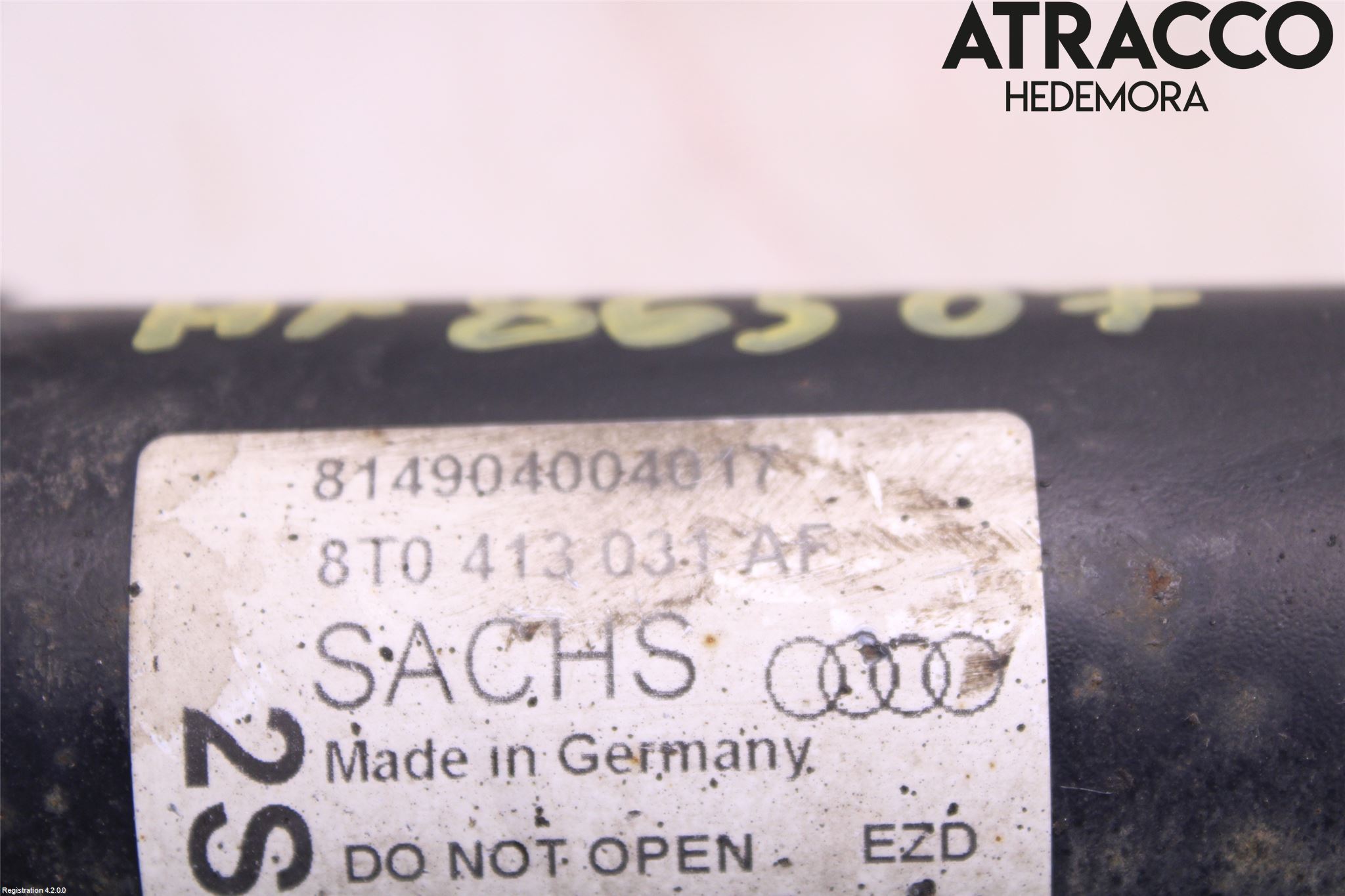 Audi A5 07-16 Fjäderben Fram Höger