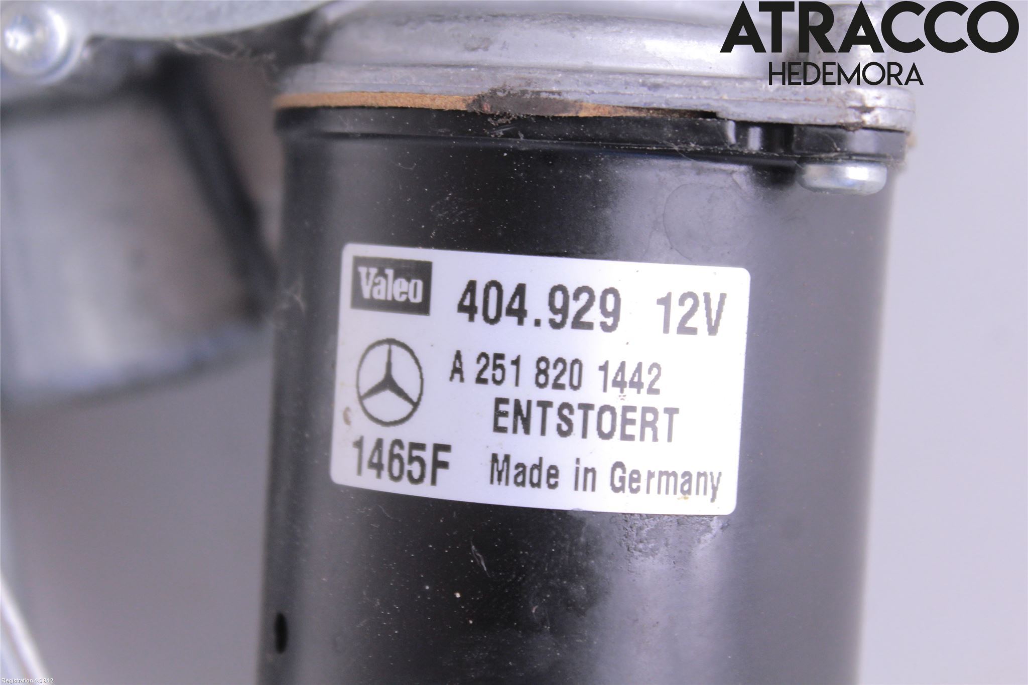 Mercedes-Benz MB R-KLASS (W251) 05-13 Torkarmotor Vindruta