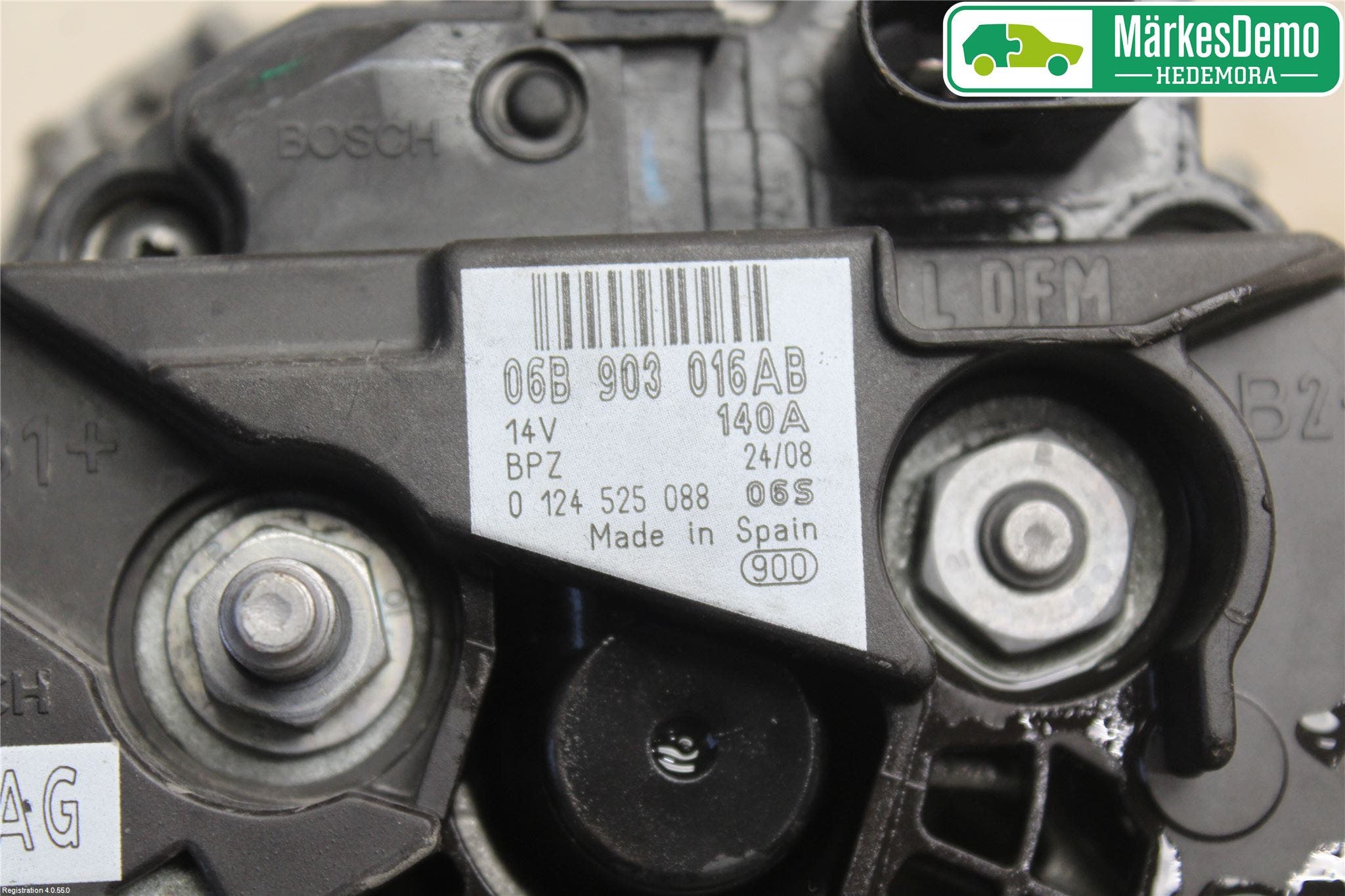 Audi TT/TTS 07-14 Generator