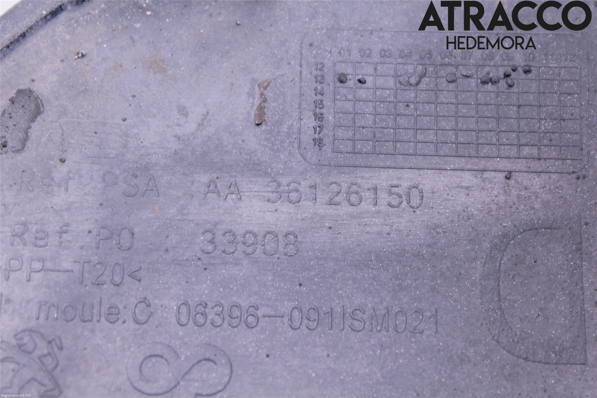 Peugeot 308 14-21 Dimljussarg Fram