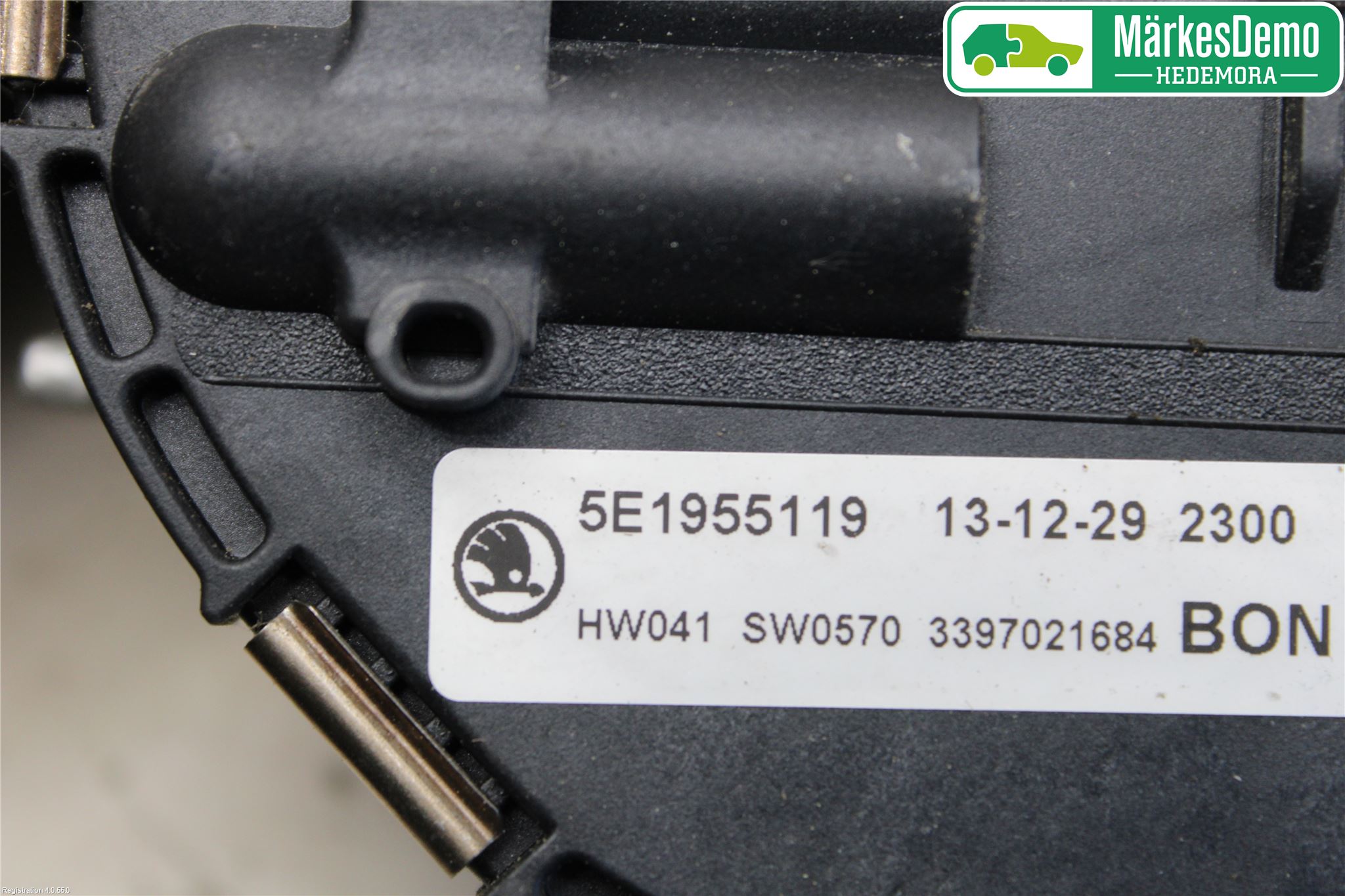 Skoda OCTAVIA (5E) 13-20 Torkarmotor Vindruta