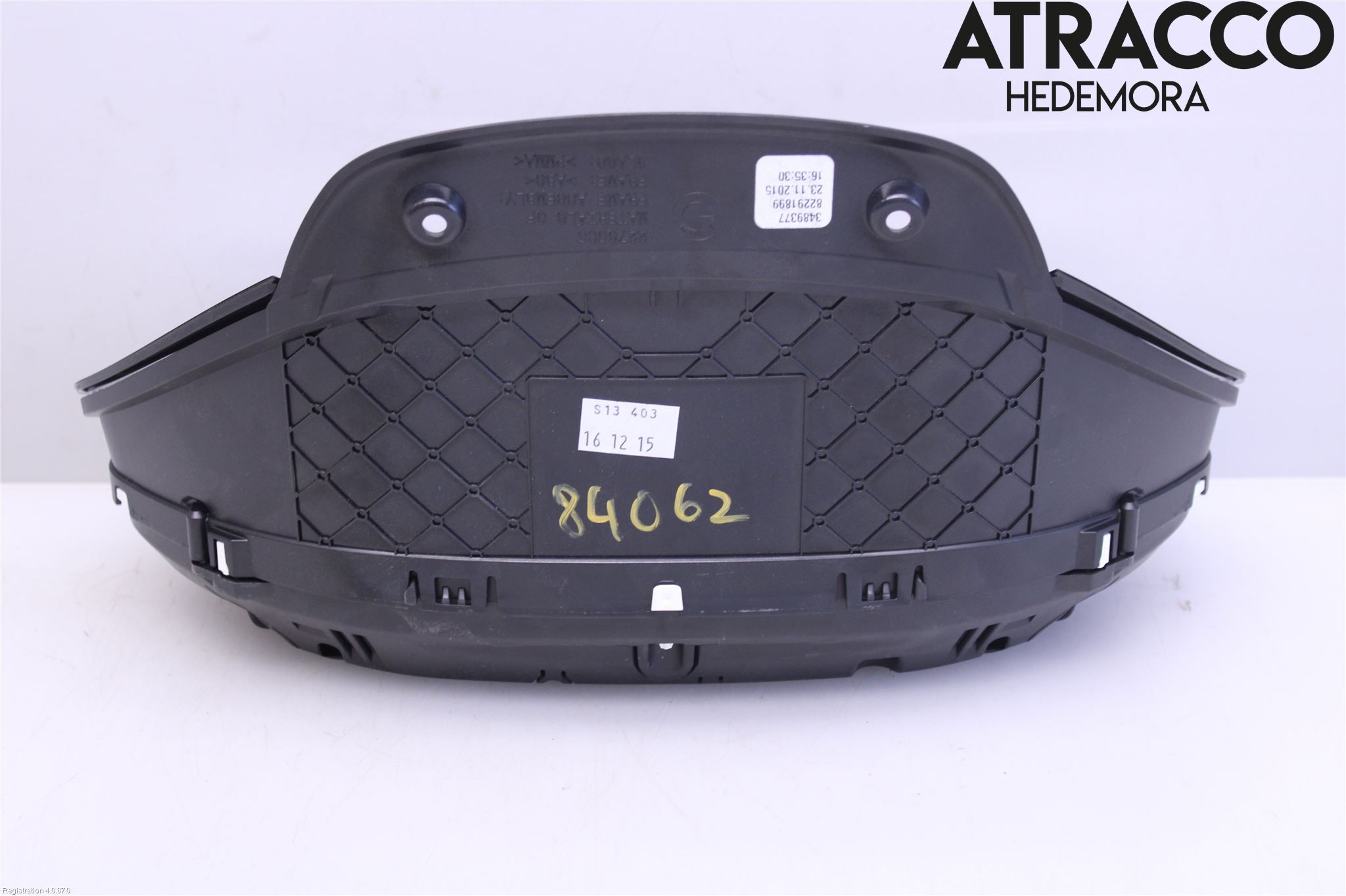 BMW 3 F30/F31/F80 12-19 Instrument Komb