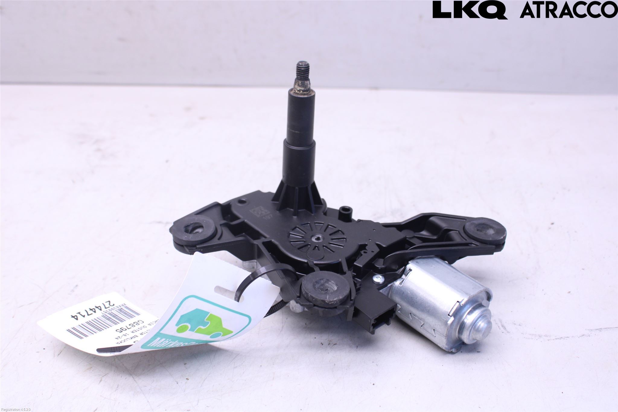 Dacia DUSTER 18-24 Torkarmotor Baklucka