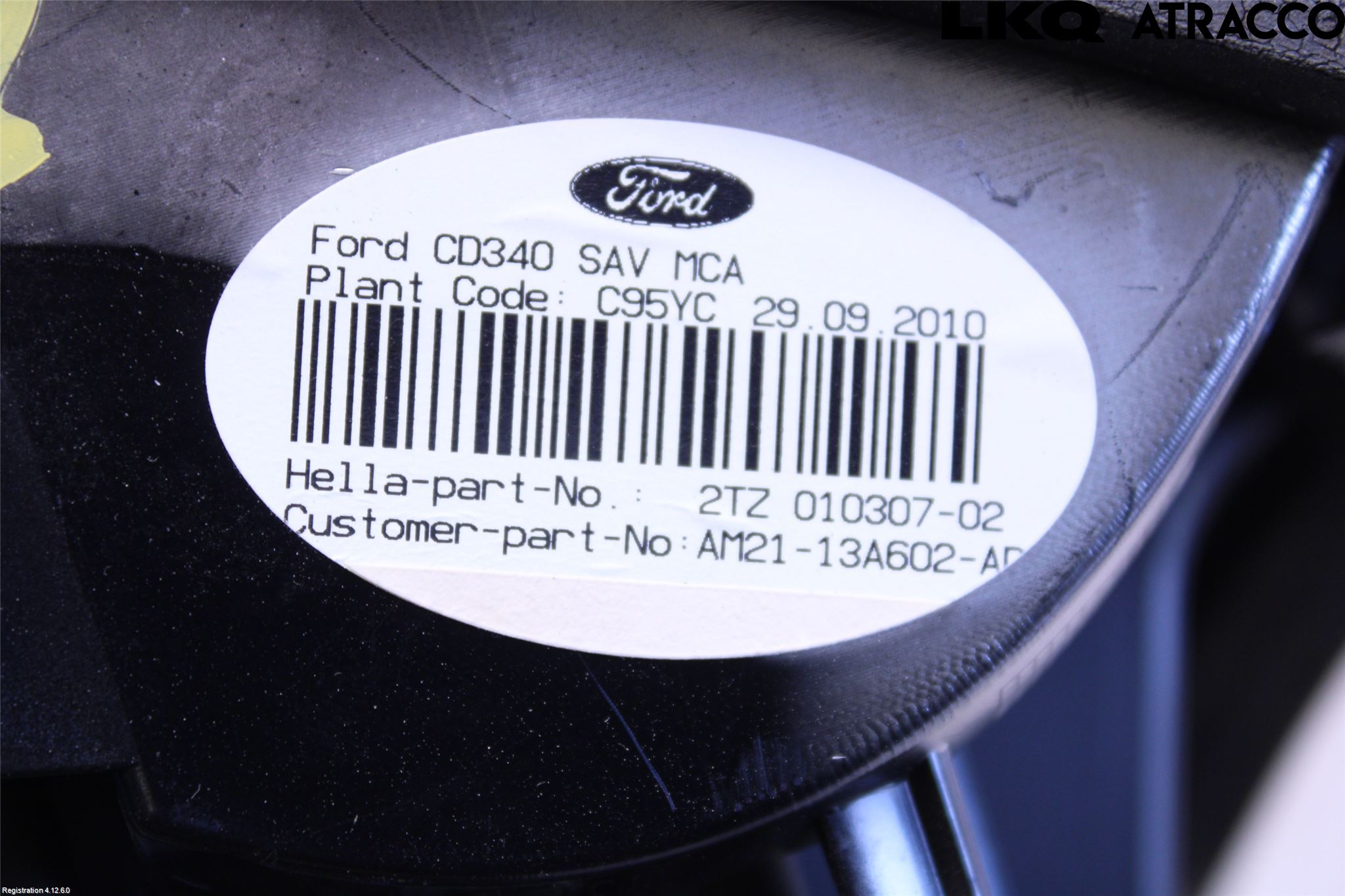 Ford S-MAX 06-15 Bakljus Lucka Hö