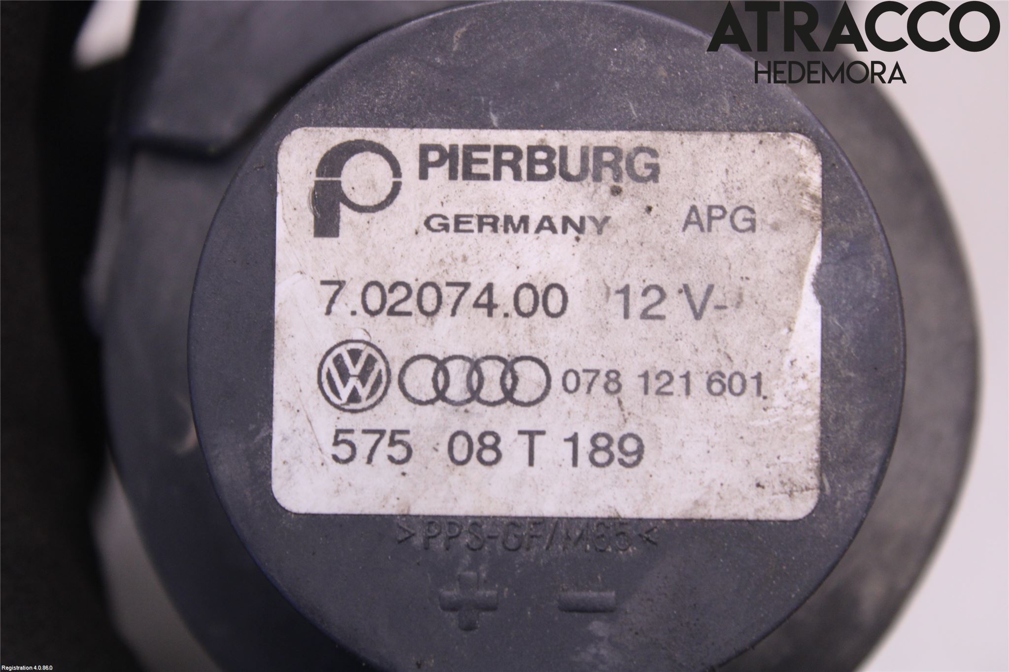 Audi A6/S6     05-11 Värme Cirkulationspump
