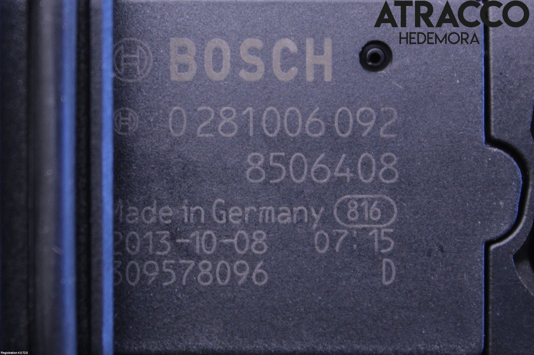 BMW 3 F30/F31/F80 12-19 Injluftmassamätare