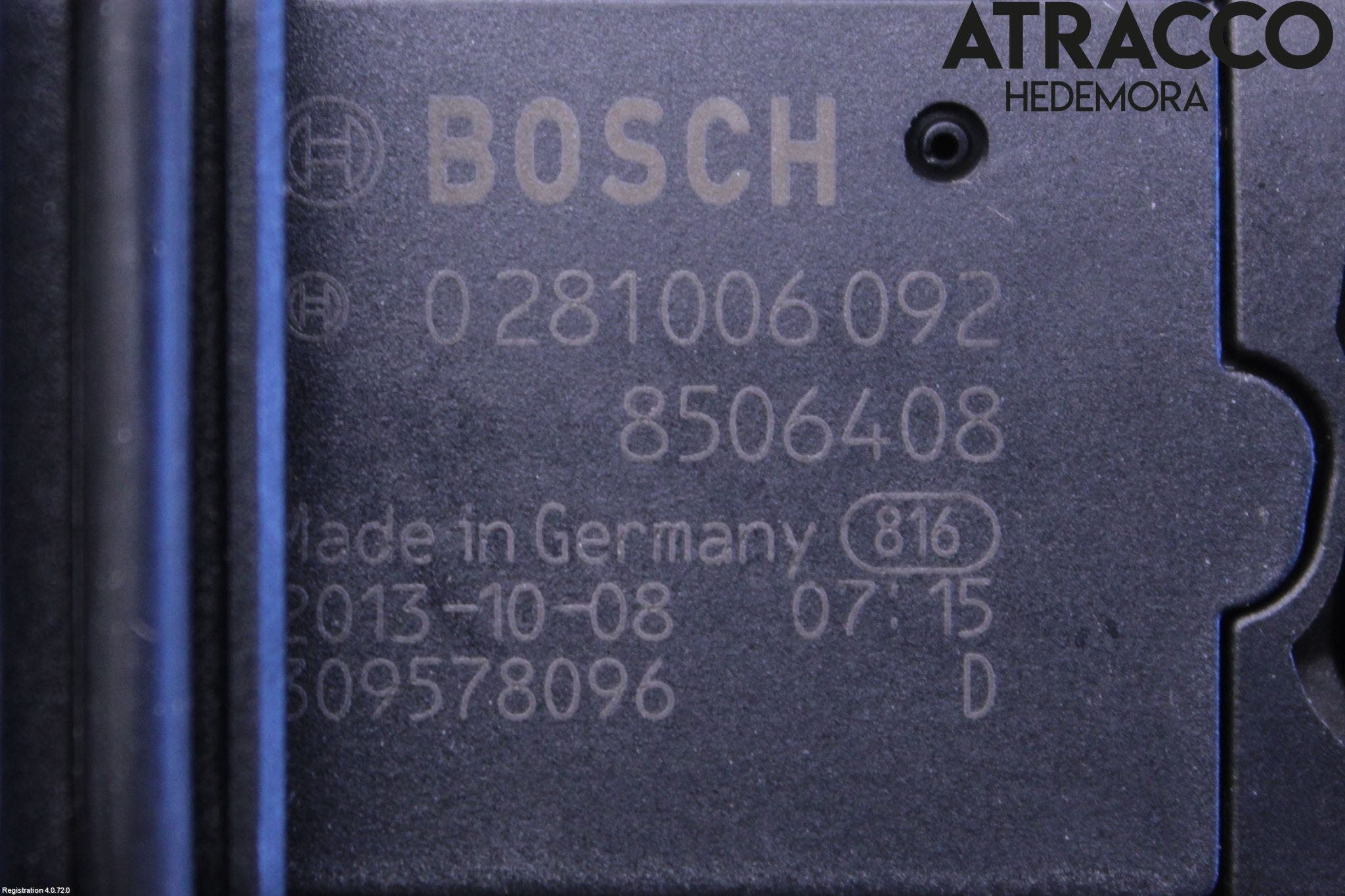 BMW 3 F30/F31/F80 12-19 Injluftmassamätare