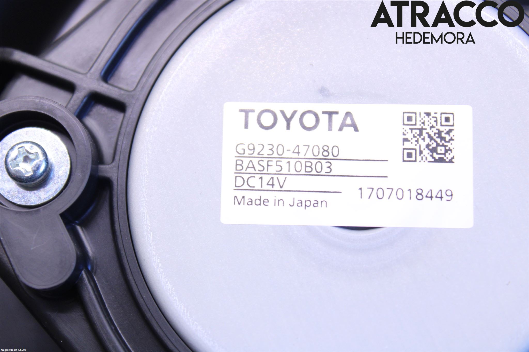 Toyota C-HR 16-23 Värmefläkt