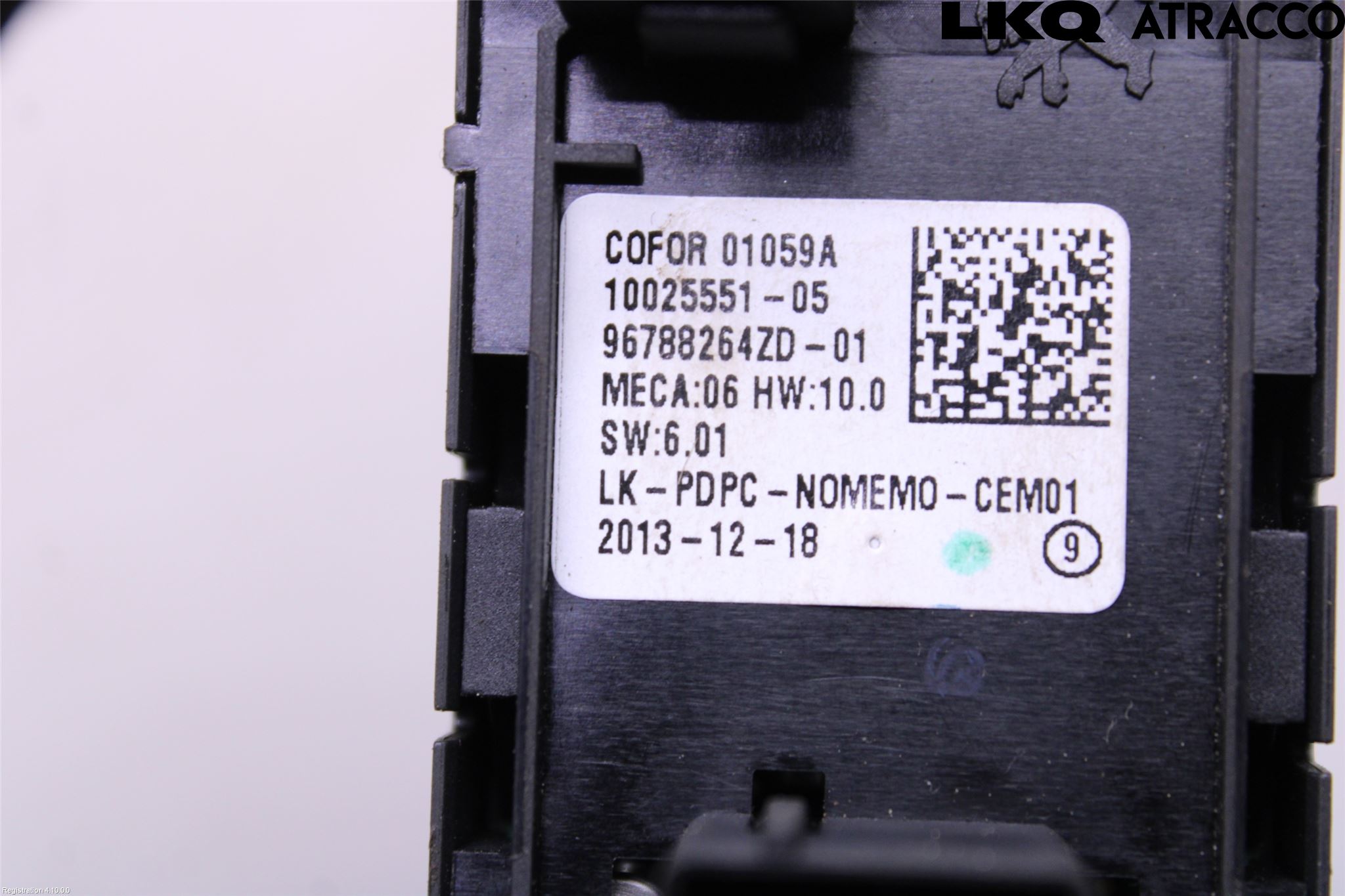 Citroen C4 GRAND PICASSO 14-18 Strömställare Elhiss