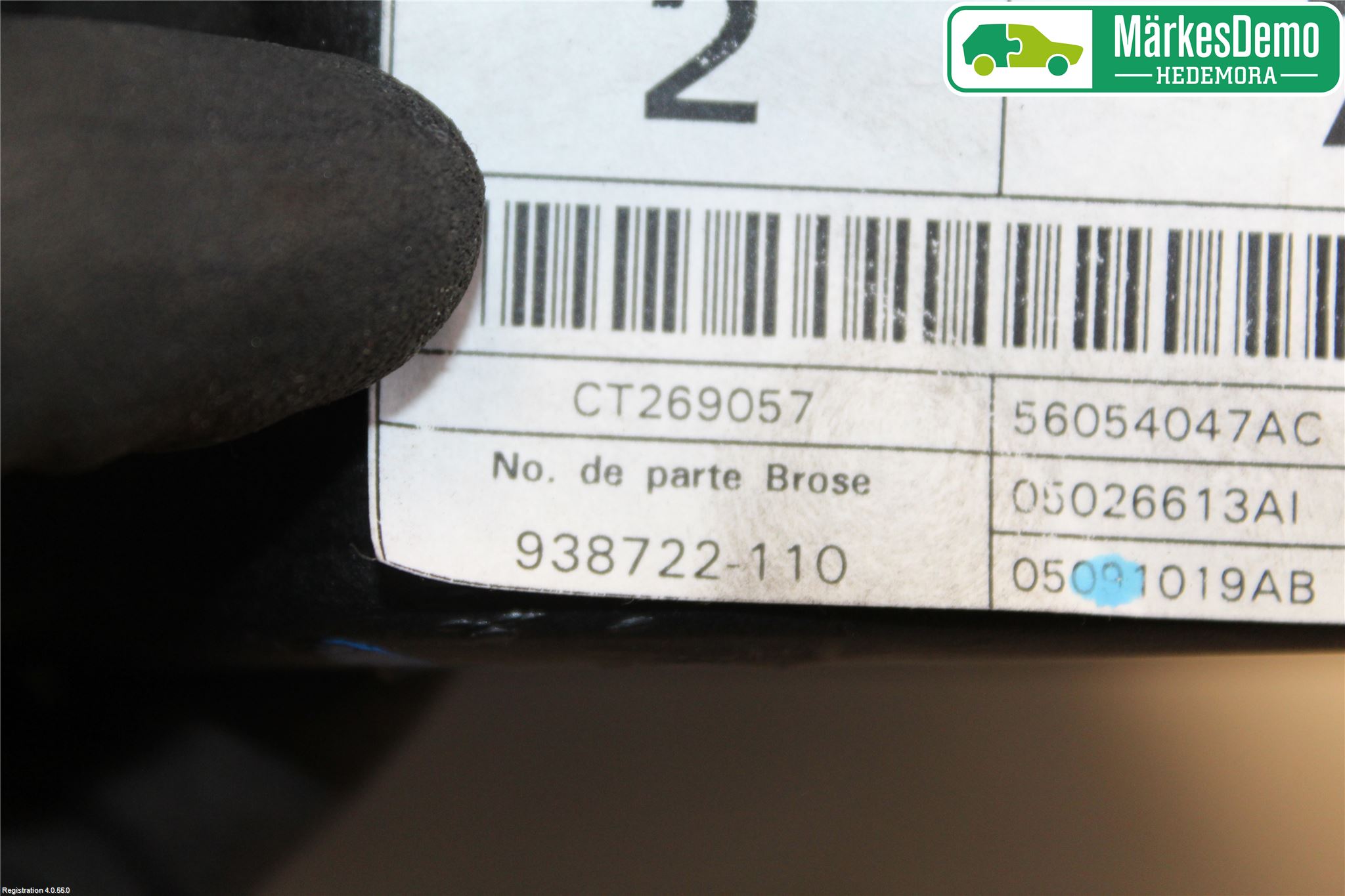 Fiat FREEMONT Fönsterhiss El Kompl