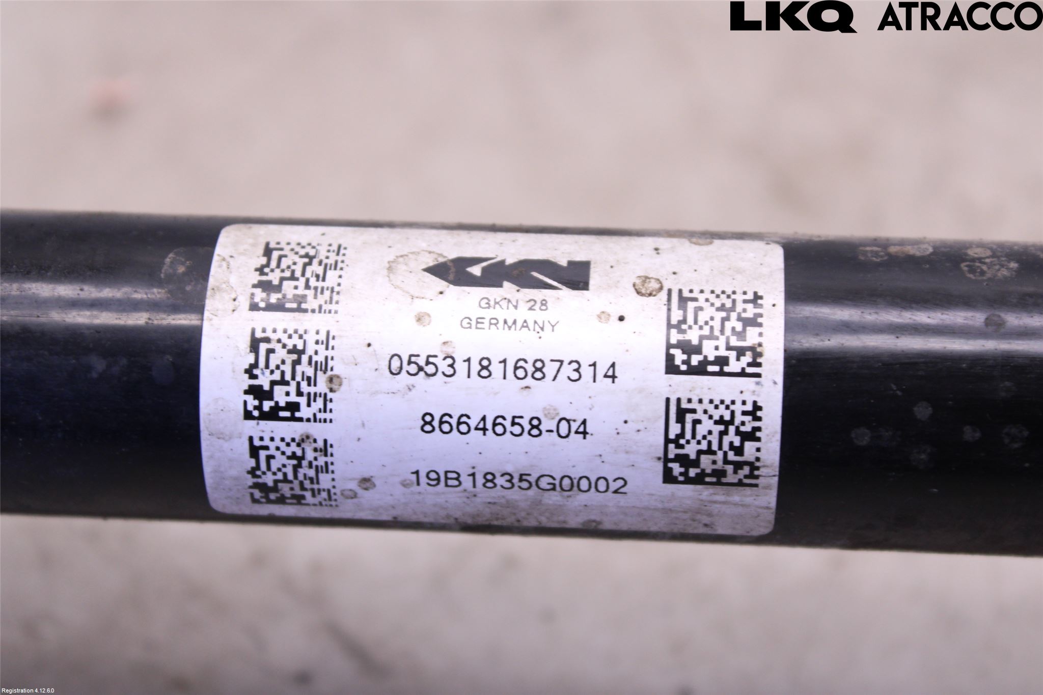 BMW 5 G30/G31/F90 17-23 Drivaxel Bak Höger