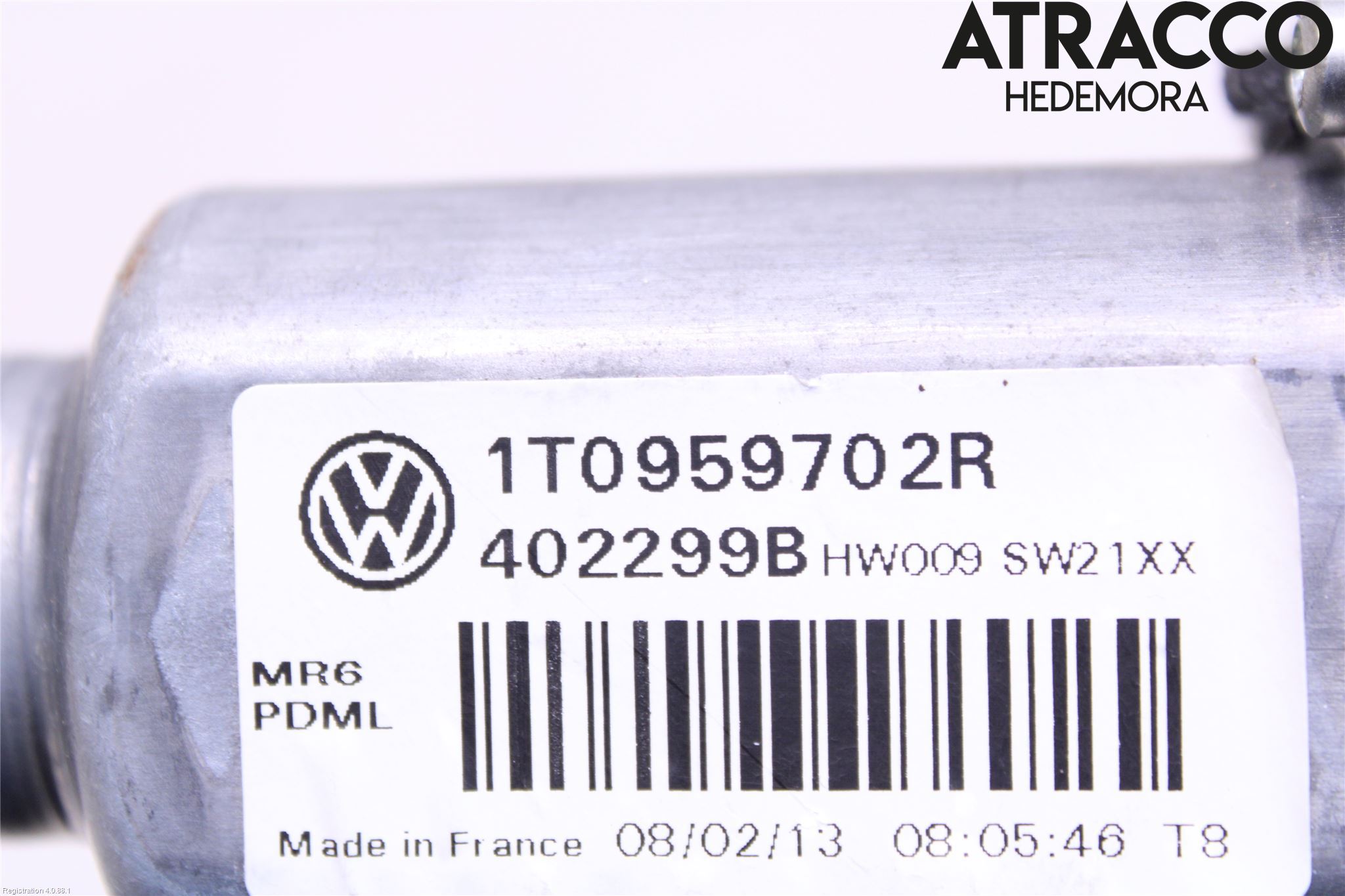 Volkswagen VW CADDY 11-15 Fönsterhissmotor