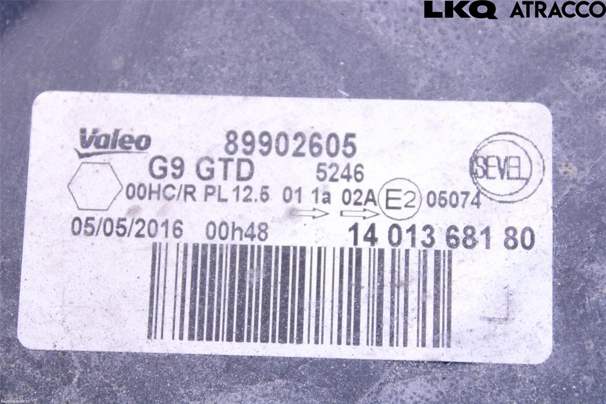 Citroen JUMPY 07-16 Strålkastare Höger