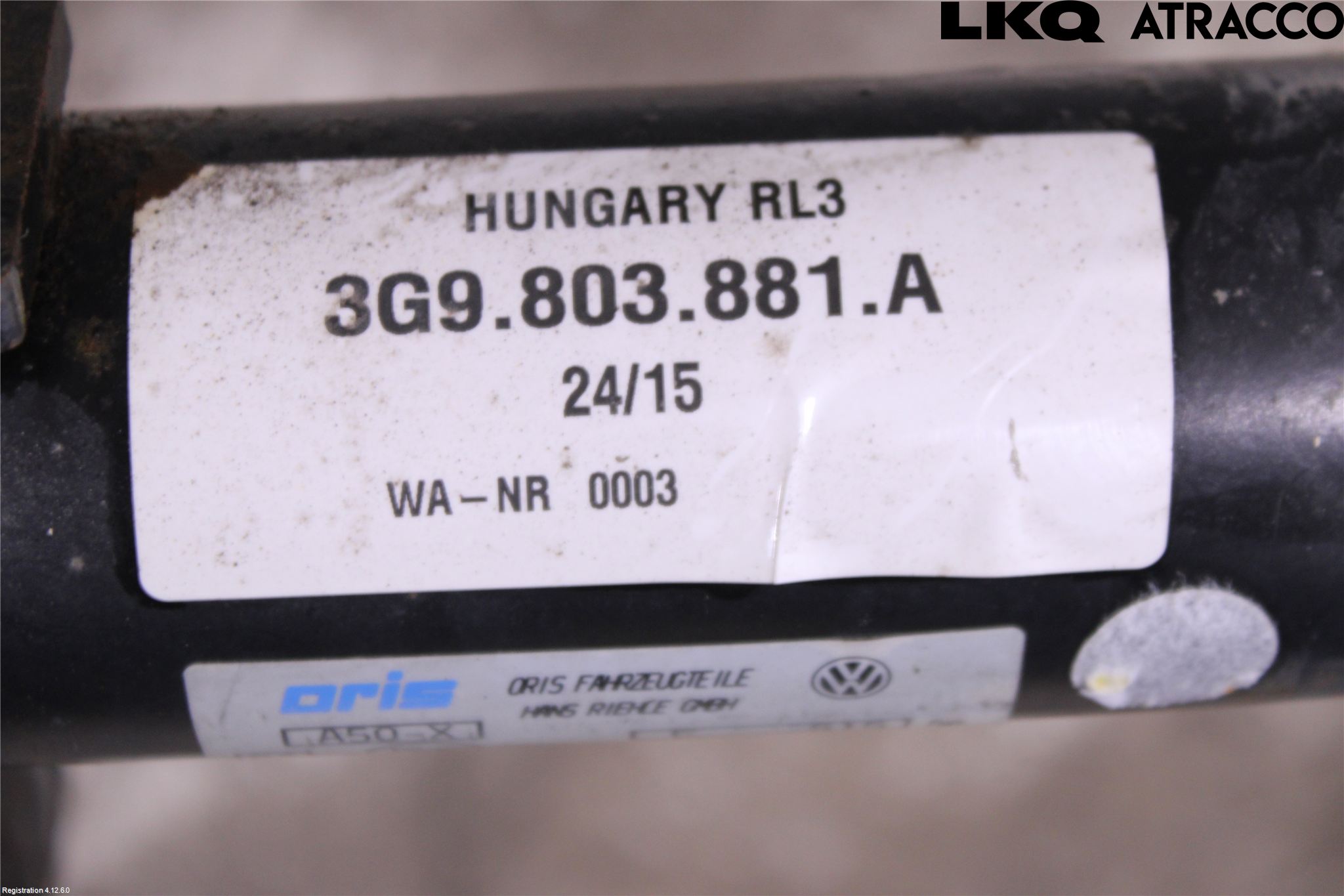 Volkswagen VW PASSAT 15-19 Dragkrok