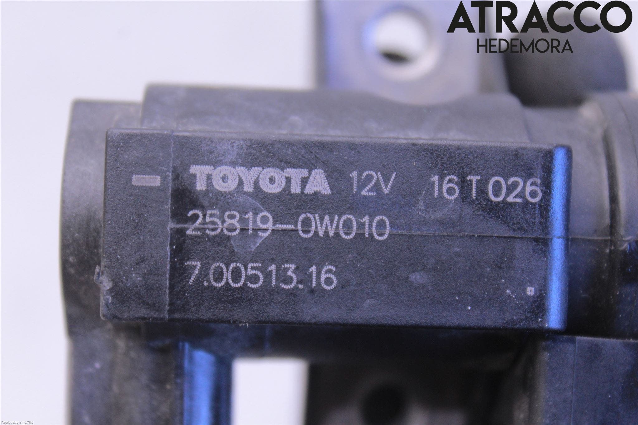 Toyota AURIS 13-19 Vakuumventil