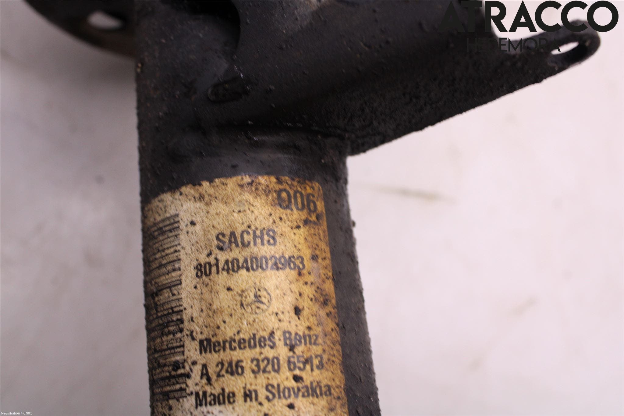 Mercedes-Benz MB B-KLASS (W246/W242) 12-19 Fjäderben Fram Vänster