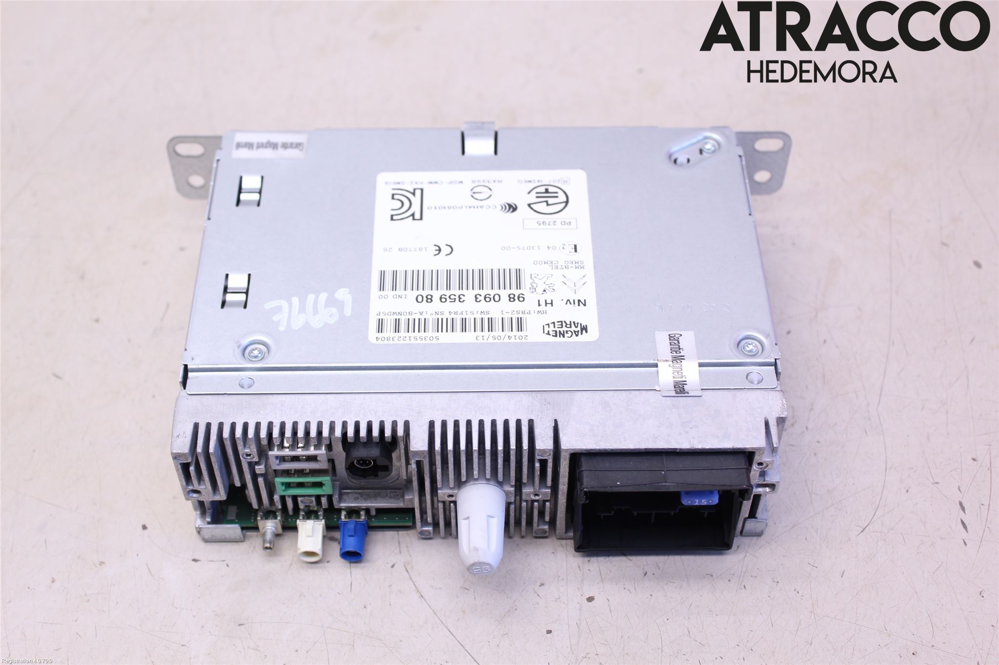 Peugeot 308 14-21 Cd Radio - Multimediapanel