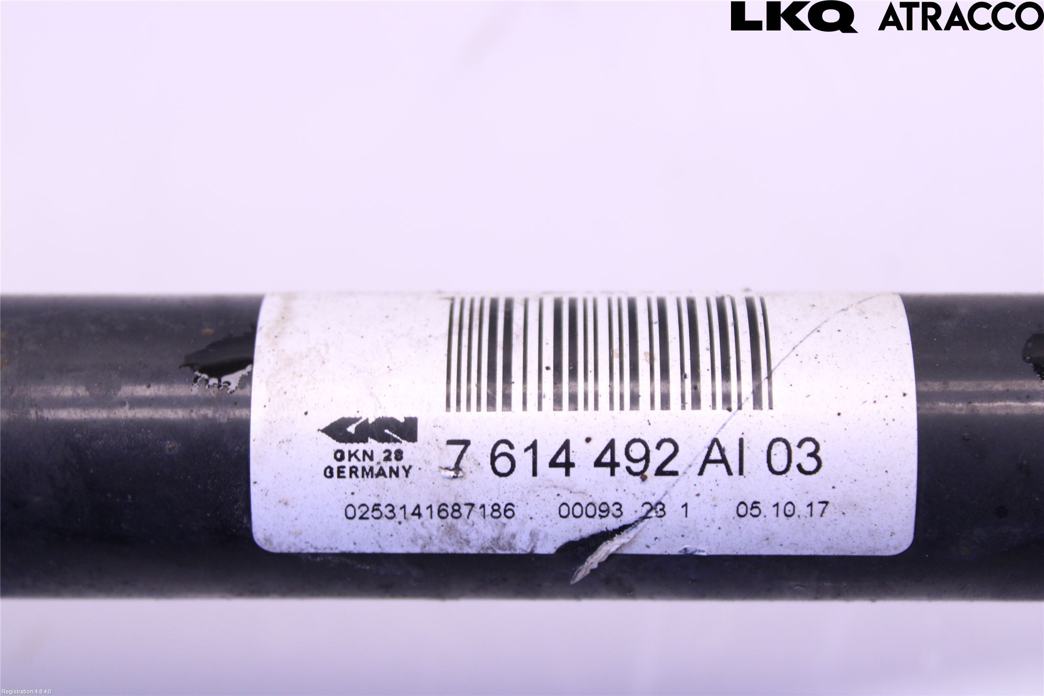 BMW X4 F26 14-18 Drivaxel Bak Höger