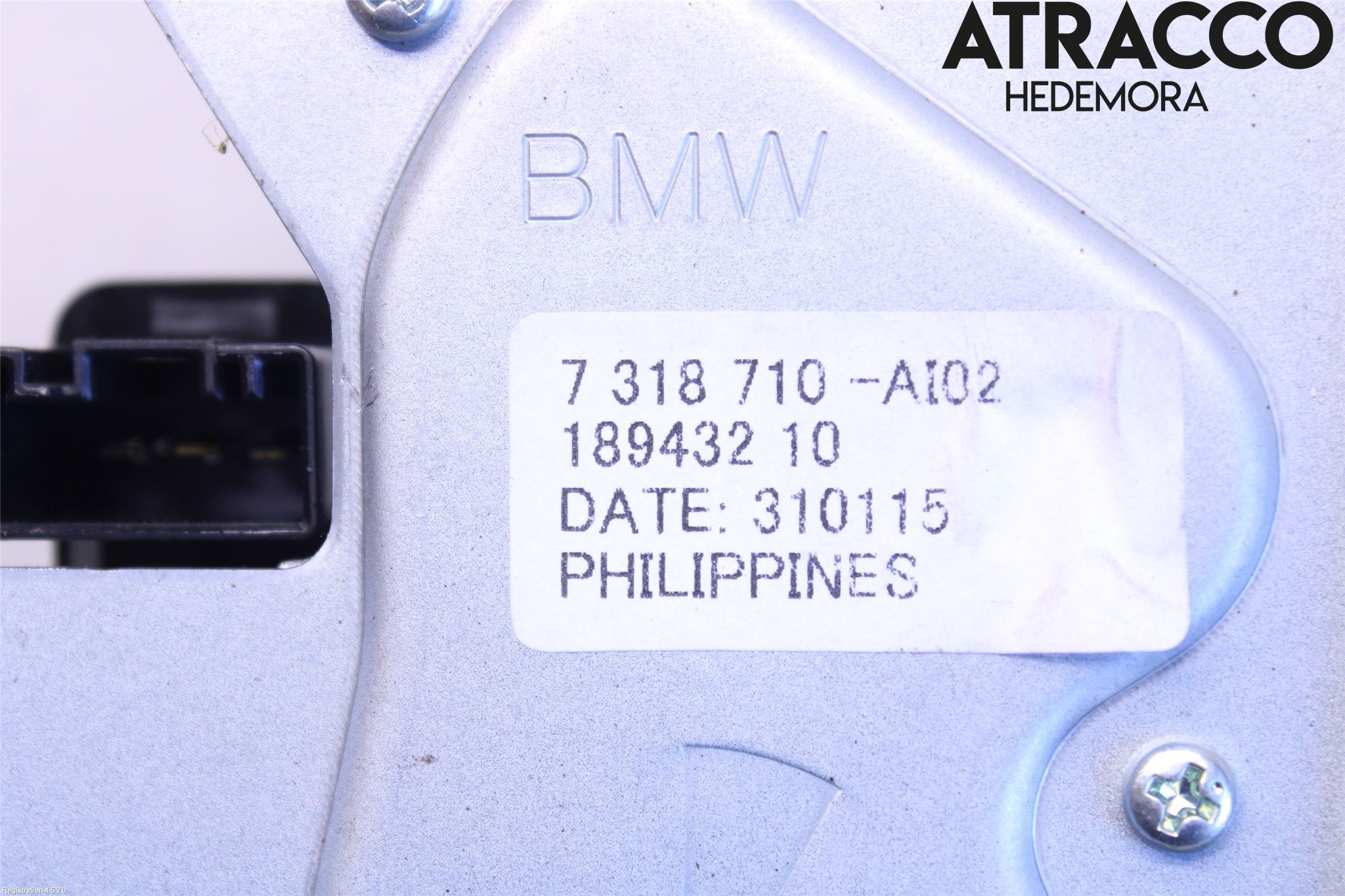 BMW X5 F15 13-18 Torkarmotor Baklucka