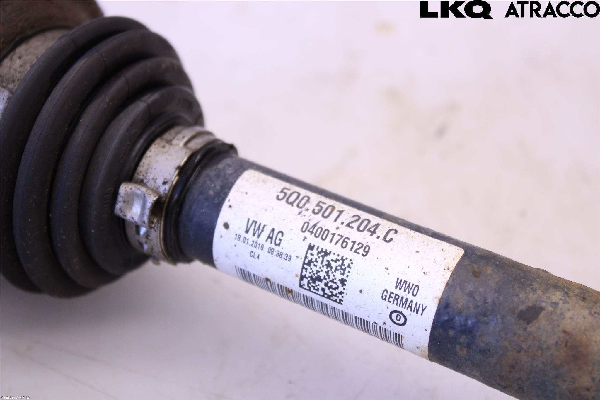 Volkswagen VW T-ROC 18- Drivaxel Bak Höger