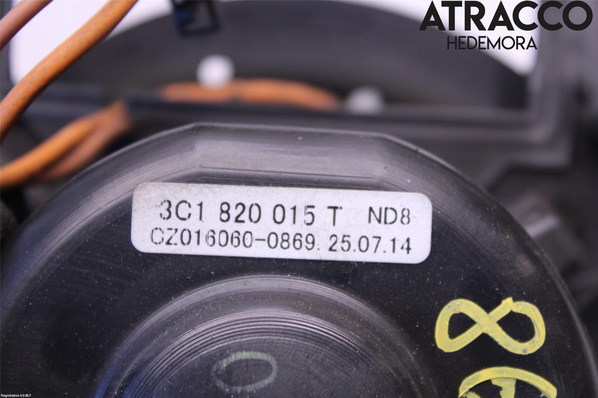 Volkswagen VW PASSAT CC 08-16 Ac Värmefläkt