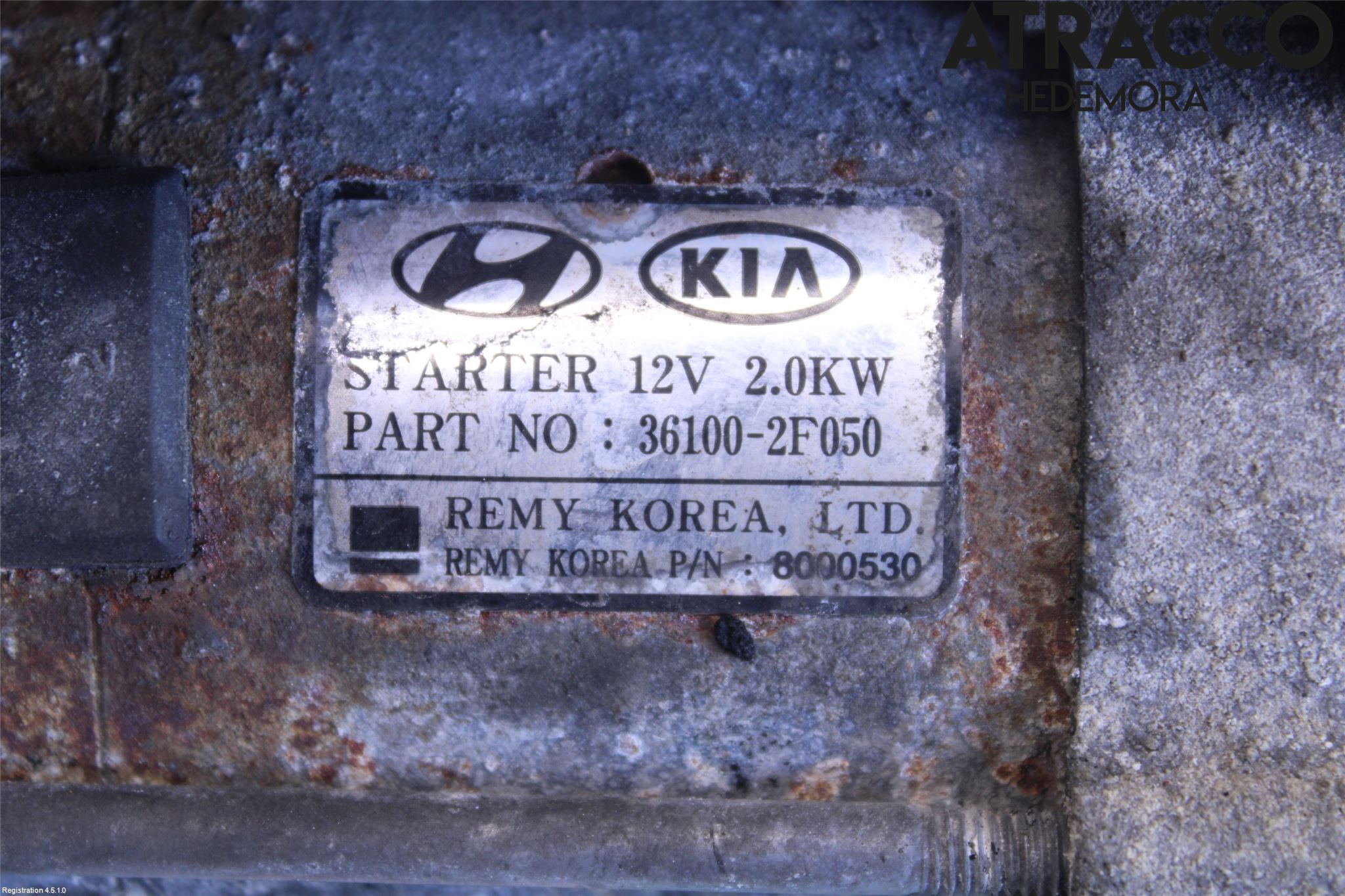 Hyundai SANTA FE 13-18 Startmotor Diesel
