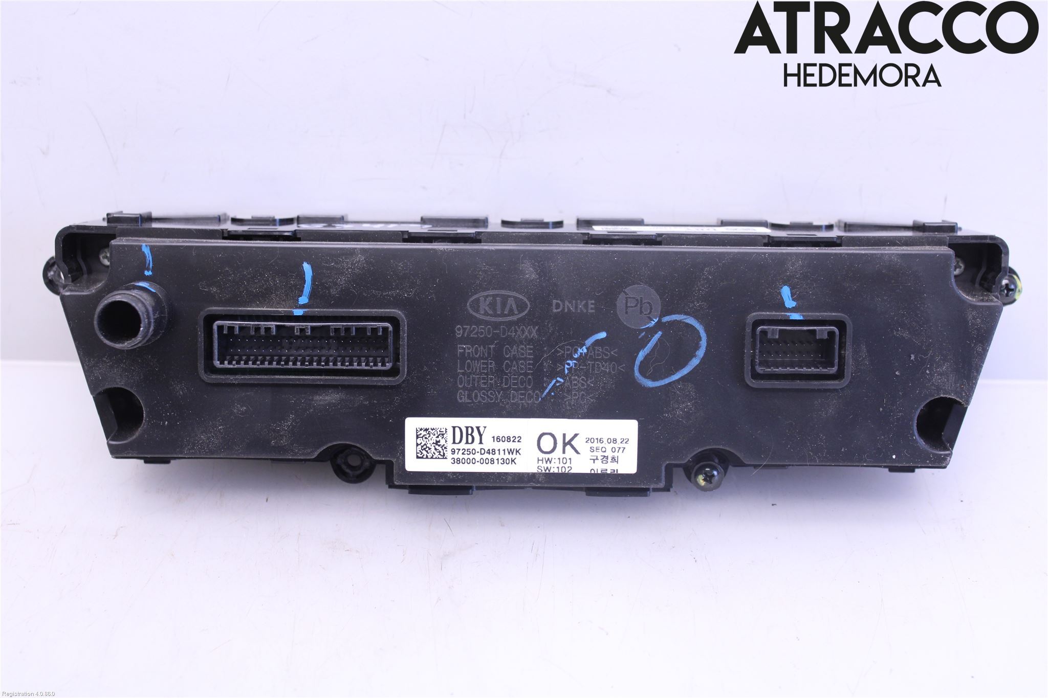 Kia OPTIMA 16-20 Ac Styrenhet Ac Manöveren