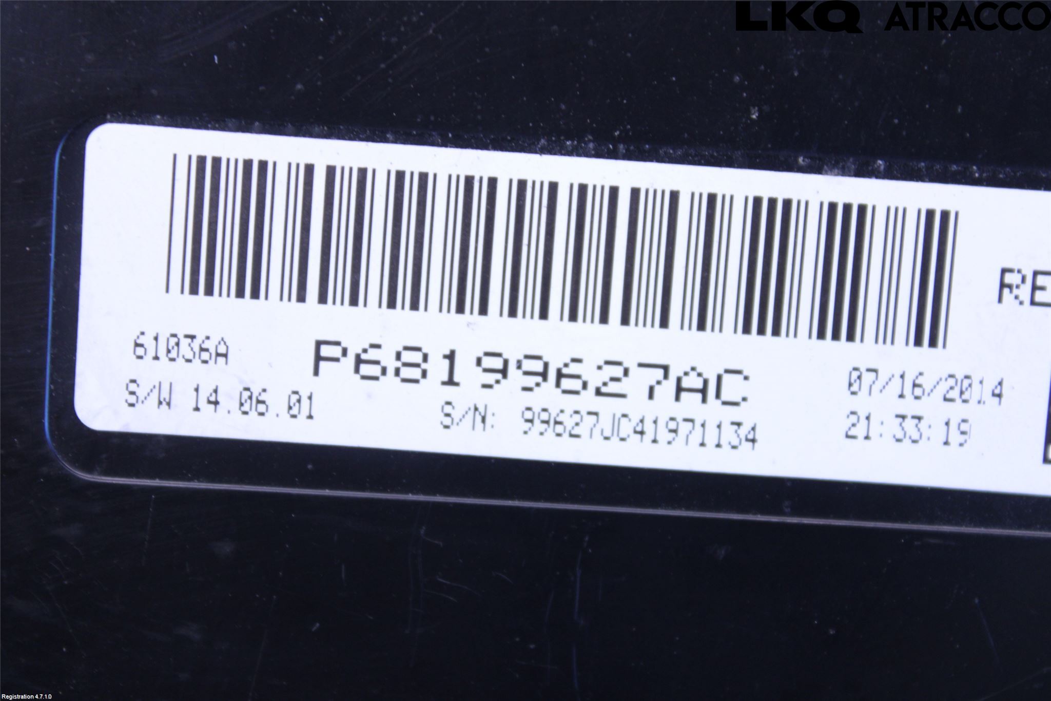 Fiat FREEMONT Styrenhet CupEvärme