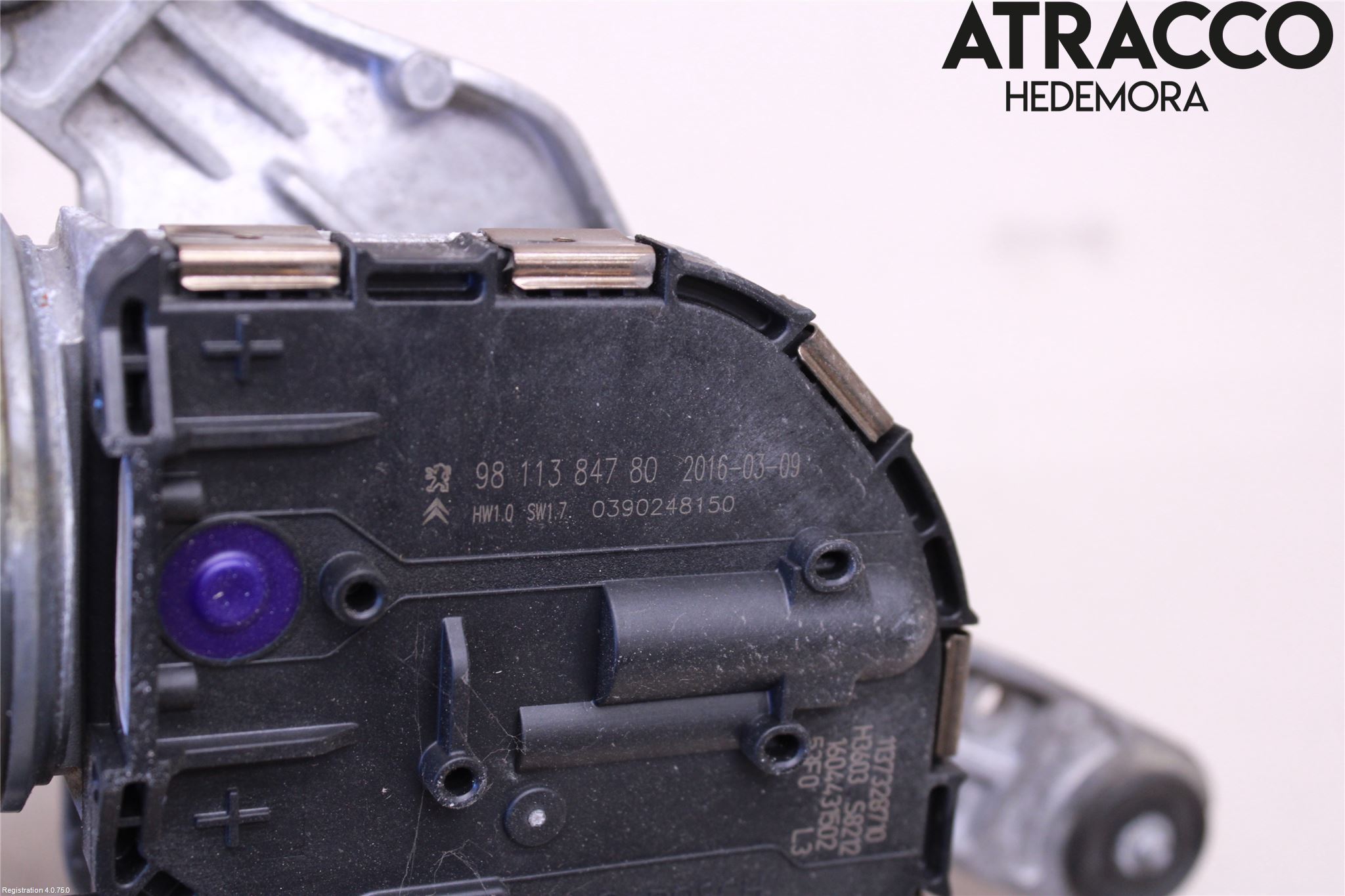 Citroen C4 GRAND PICASSO 14-18 Torkarmotor Vindruta