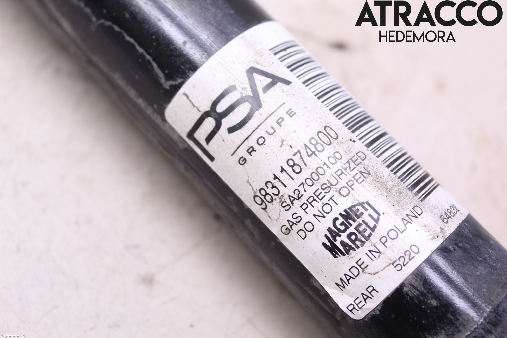 Peugeot 208/E-208 20- Stötdämpare Bak