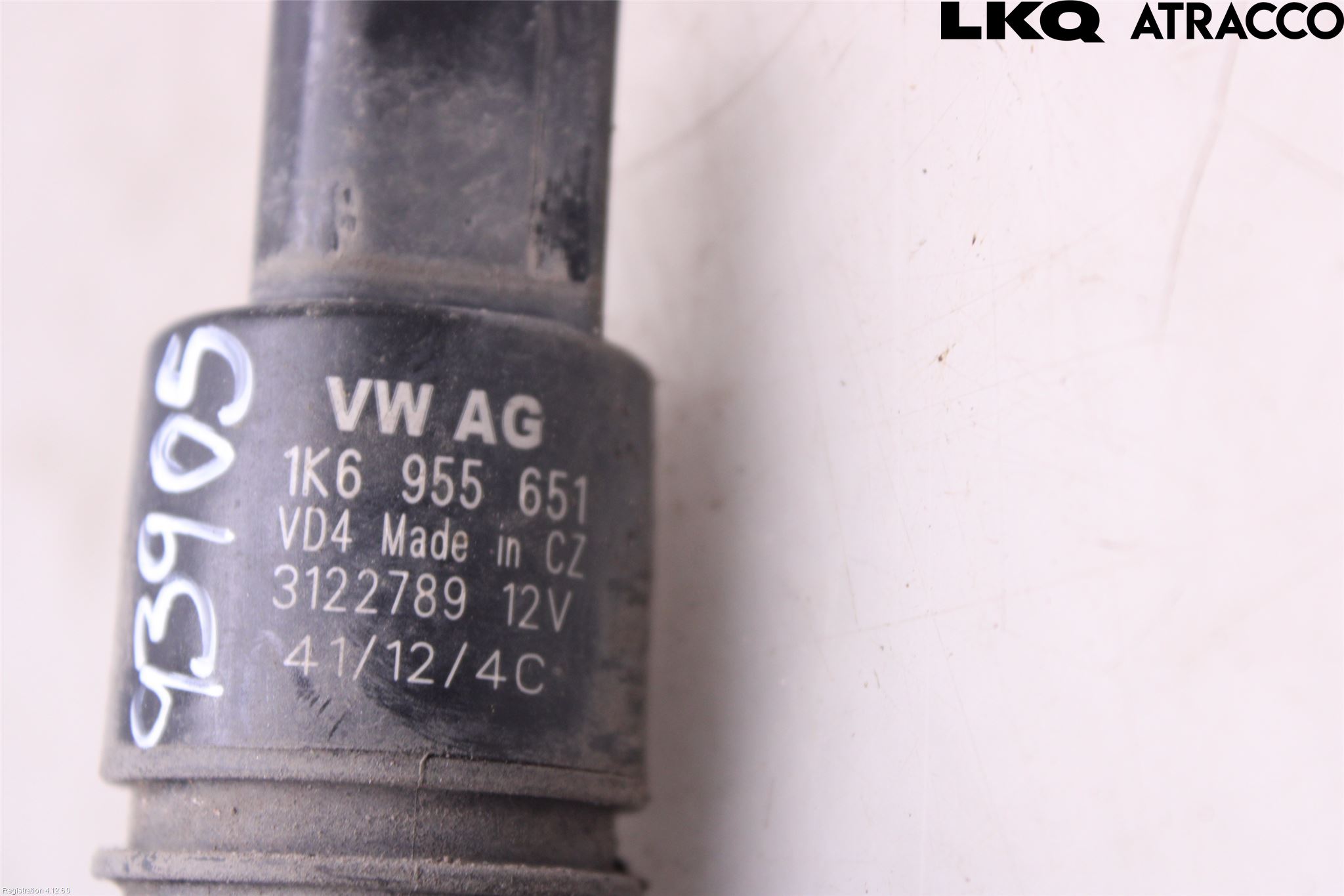 Volkswagen VW PASSAT 11-14 Spolarpump Vindruta
