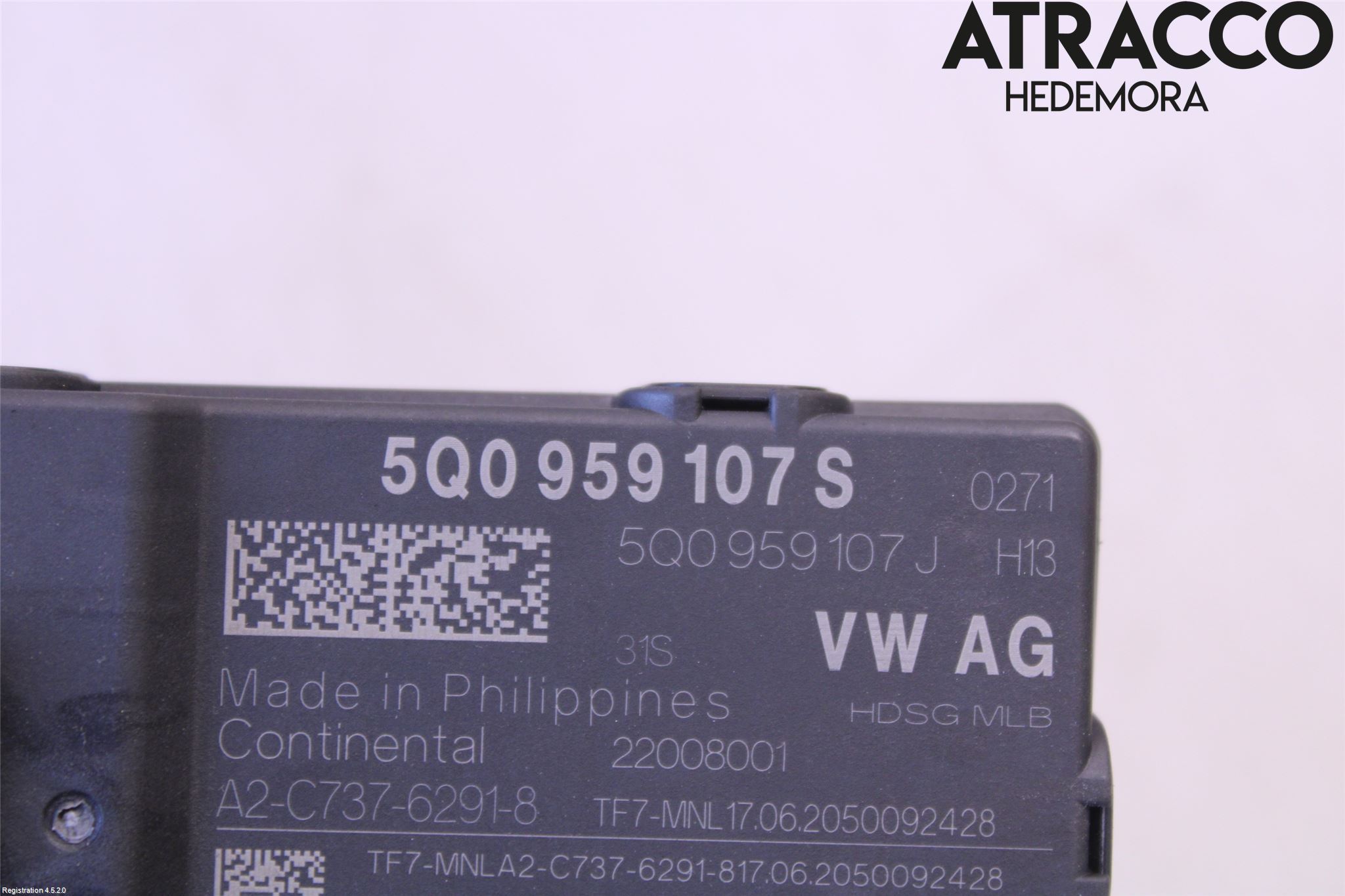 Audi Q2/SQ2 17- Styrenhet Baklucka