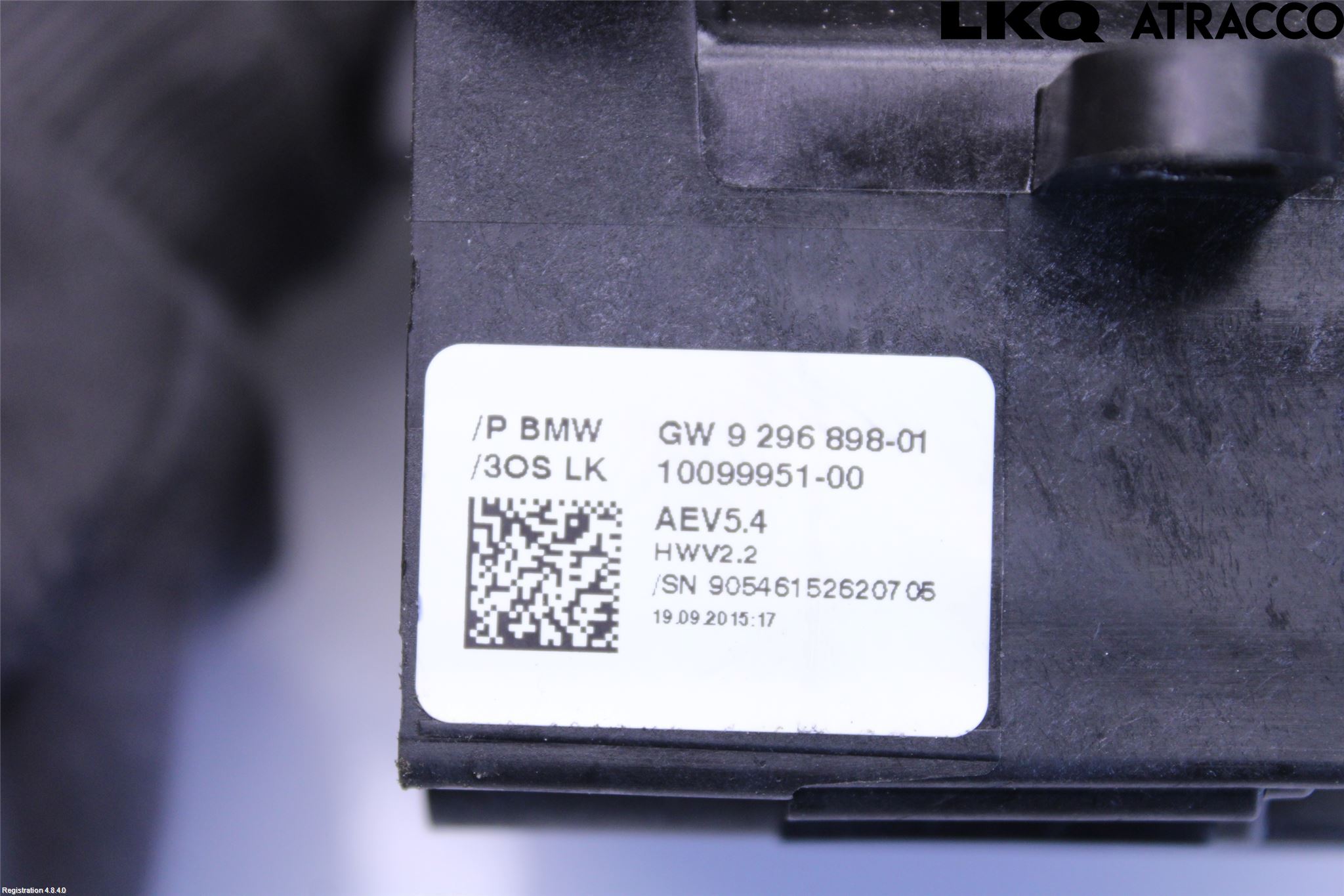 BMW 3 F30/F31/F80 12-19 Växelspak