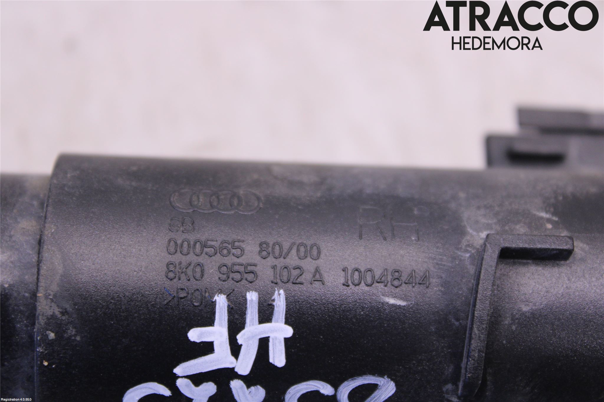 Audi A4/S4 08-11 Spolarmunstycke Strålkastare